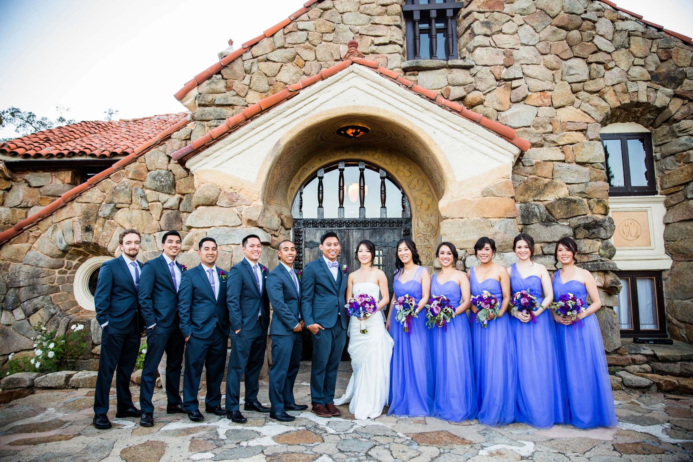 Mt Woodson Castle Wedding coordinated by Personal Touch Dining, Cassie and Patrick Wedding Photo #177970 by True Photography