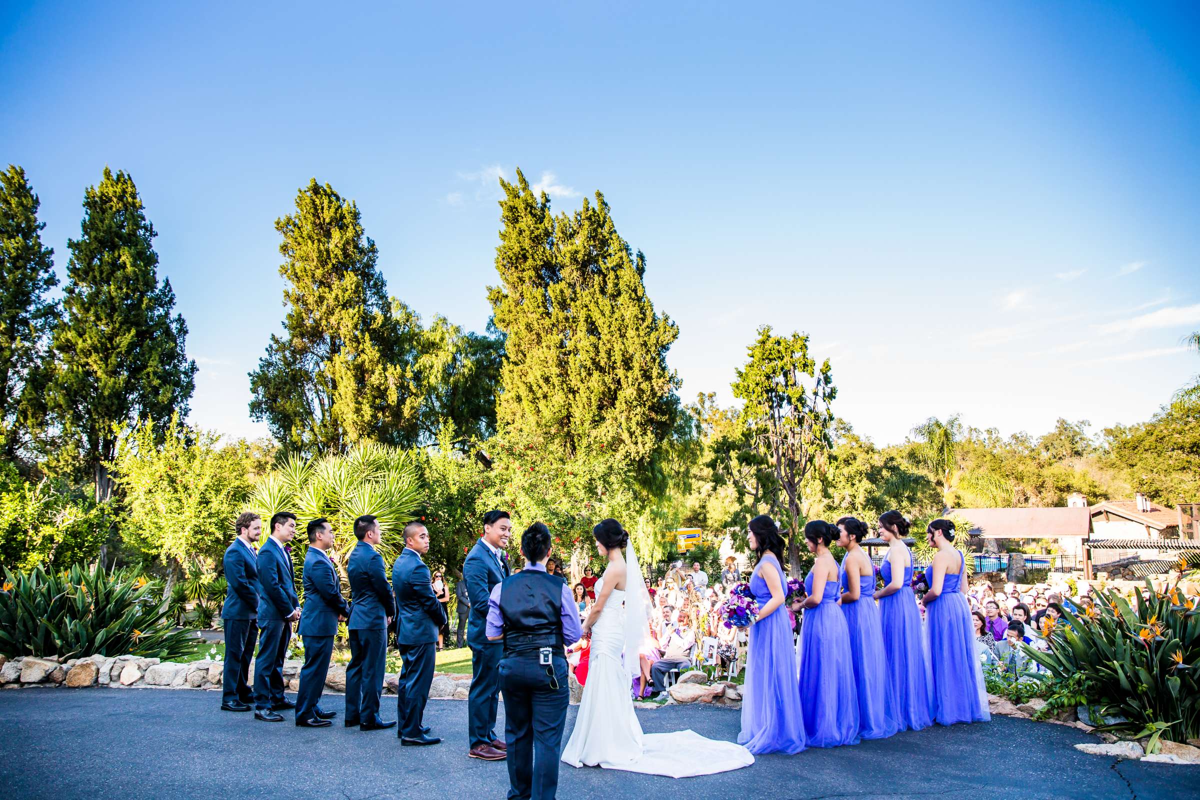 Mt Woodson Castle Wedding coordinated by Personal Touch Dining, Cassie and Patrick Wedding Photo #178007 by True Photography
