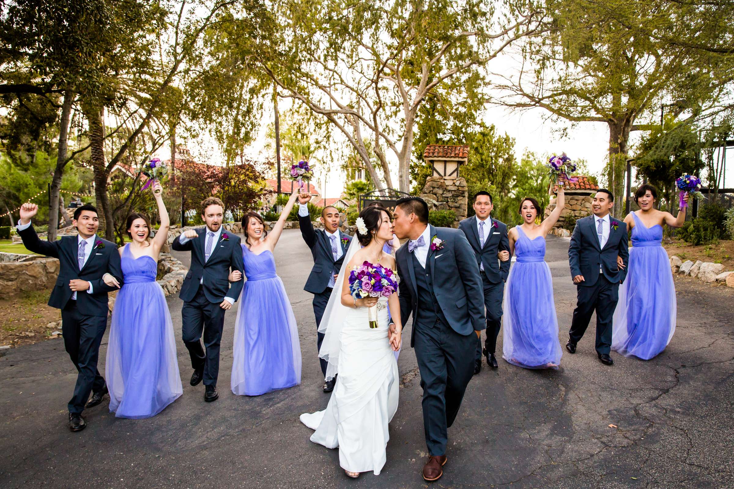 Mt Woodson Castle Wedding coordinated by Personal Touch Dining, Cassie and Patrick Wedding Photo #178020 by True Photography
