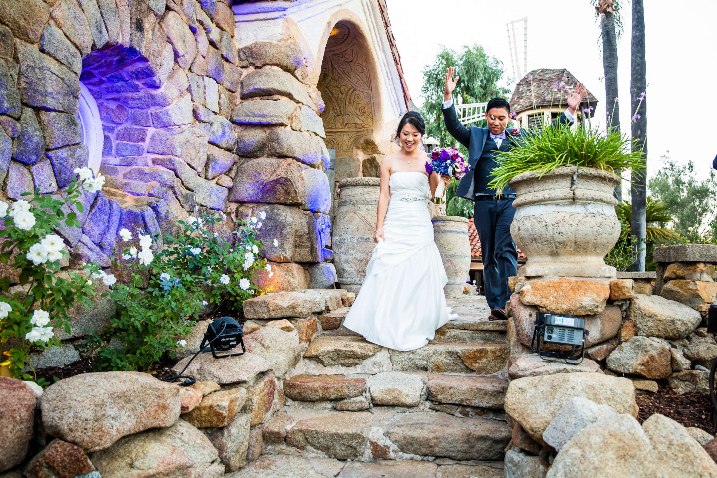 Mt Woodson Castle Wedding coordinated by Personal Touch Dining, Cassie and Patrick Wedding Photo #178032 by True Photography