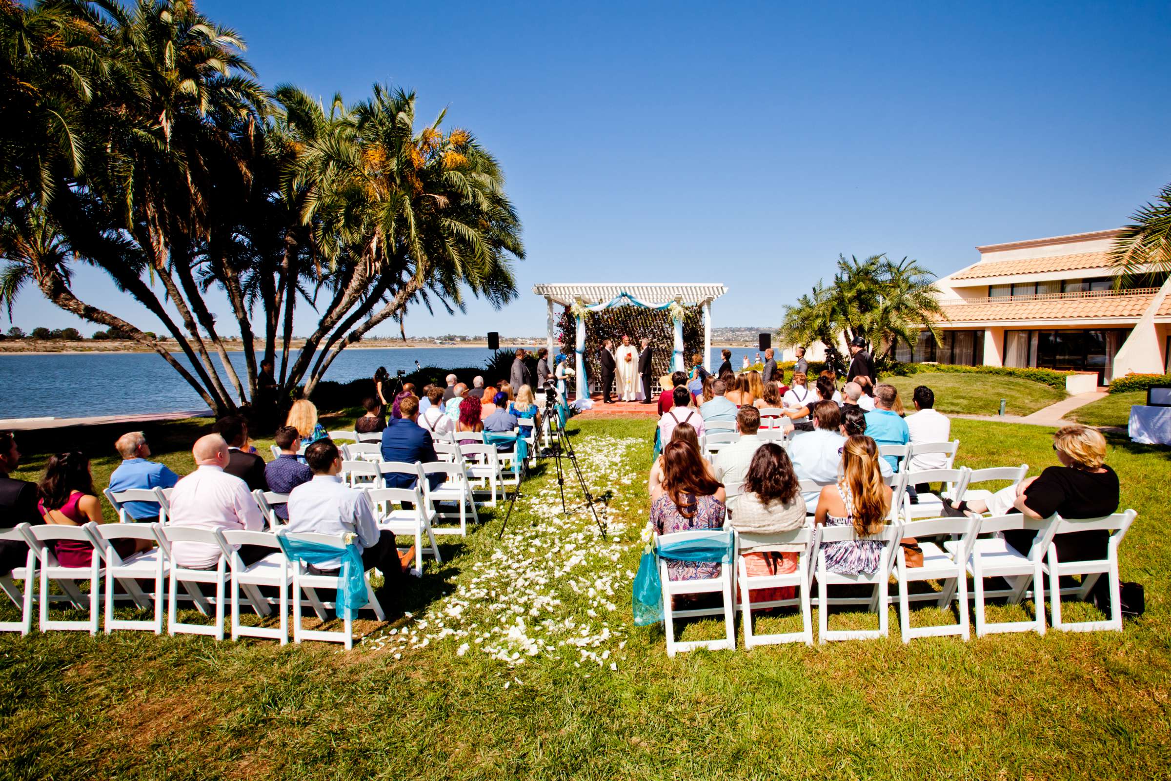 San Diego Mission Bay Resort Wedding coordinated by Elements of Style, Eston and Tony Wedding Photo #179403 by True Photography
