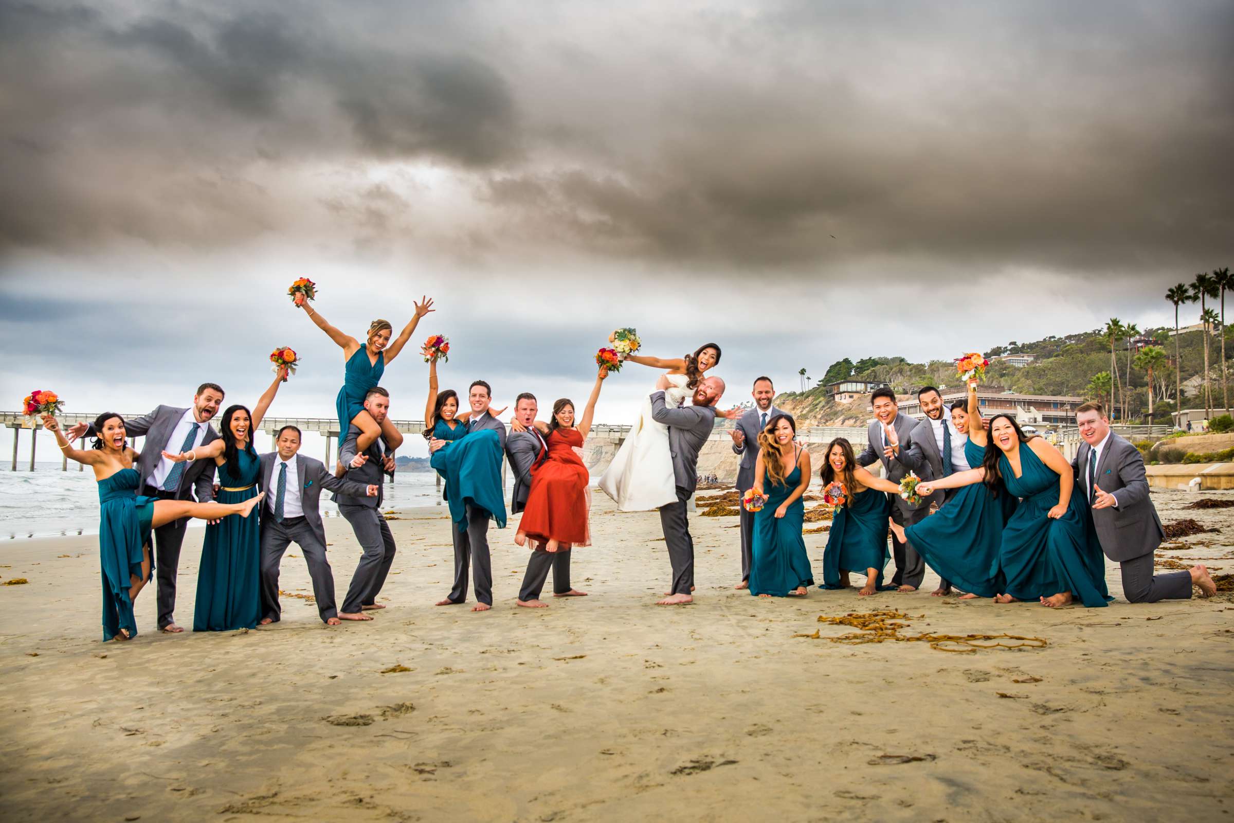 Scripps Seaside Forum Wedding coordinated by Carmin Designs, Christine and Mark Wedding Photo #179880 by True Photography