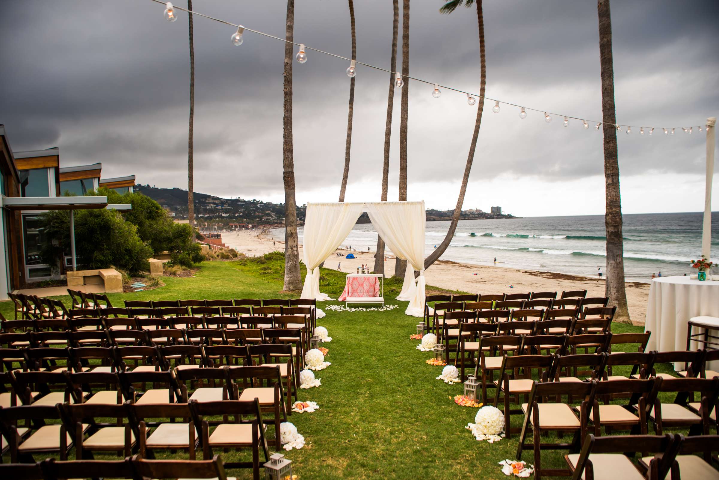 Scripps Seaside Forum Wedding coordinated by Carmin Designs, Christine and Mark Wedding Photo #179912 by True Photography