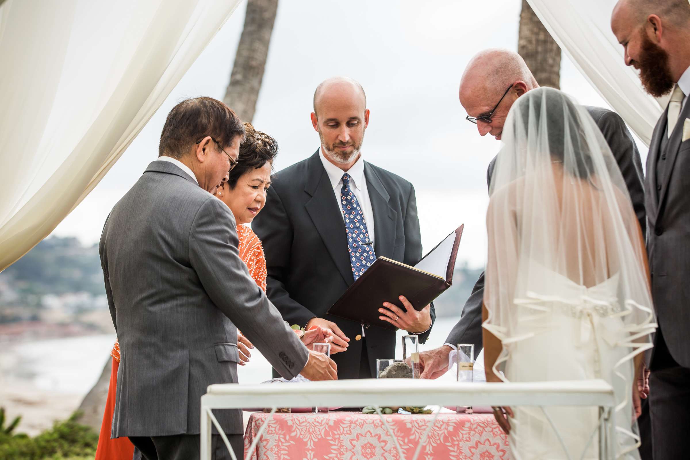 Scripps Seaside Forum Wedding coordinated by Carmin Designs, Christine and Mark Wedding Photo #179923 by True Photography
