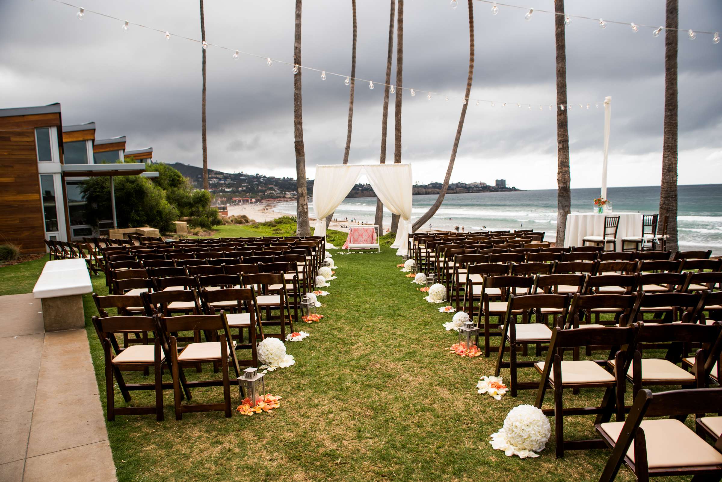 Scripps Seaside Forum Wedding coordinated by Carmin Designs, Christine and Mark Wedding Photo #179961 by True Photography