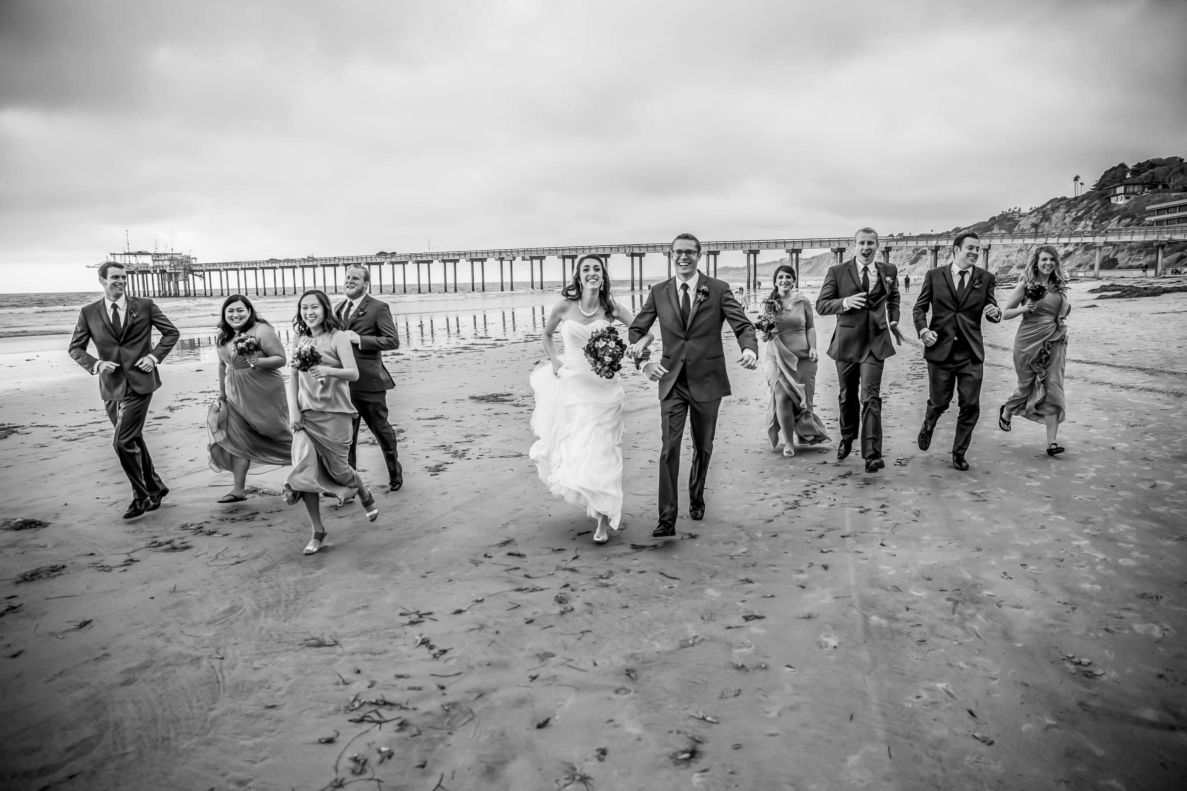Scripps Seaside Forum Wedding coordinated by Sweet Blossom Weddings, Lauren and Spencer Wedding Photo #54 by True Photography