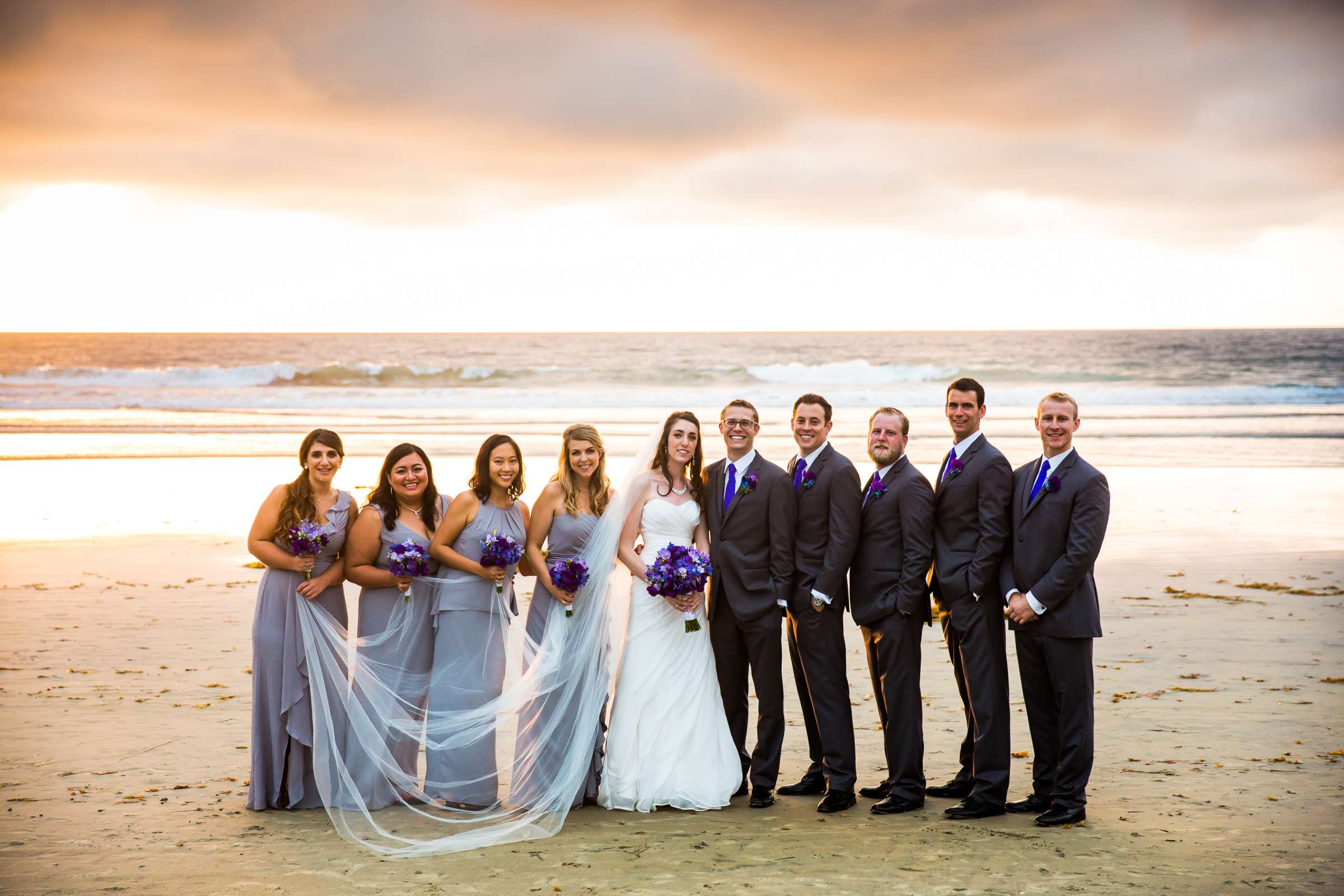 Scripps Seaside Forum Wedding coordinated by Sweet Blossom Weddings, Lauren and Spencer Wedding Photo #55 by True Photography