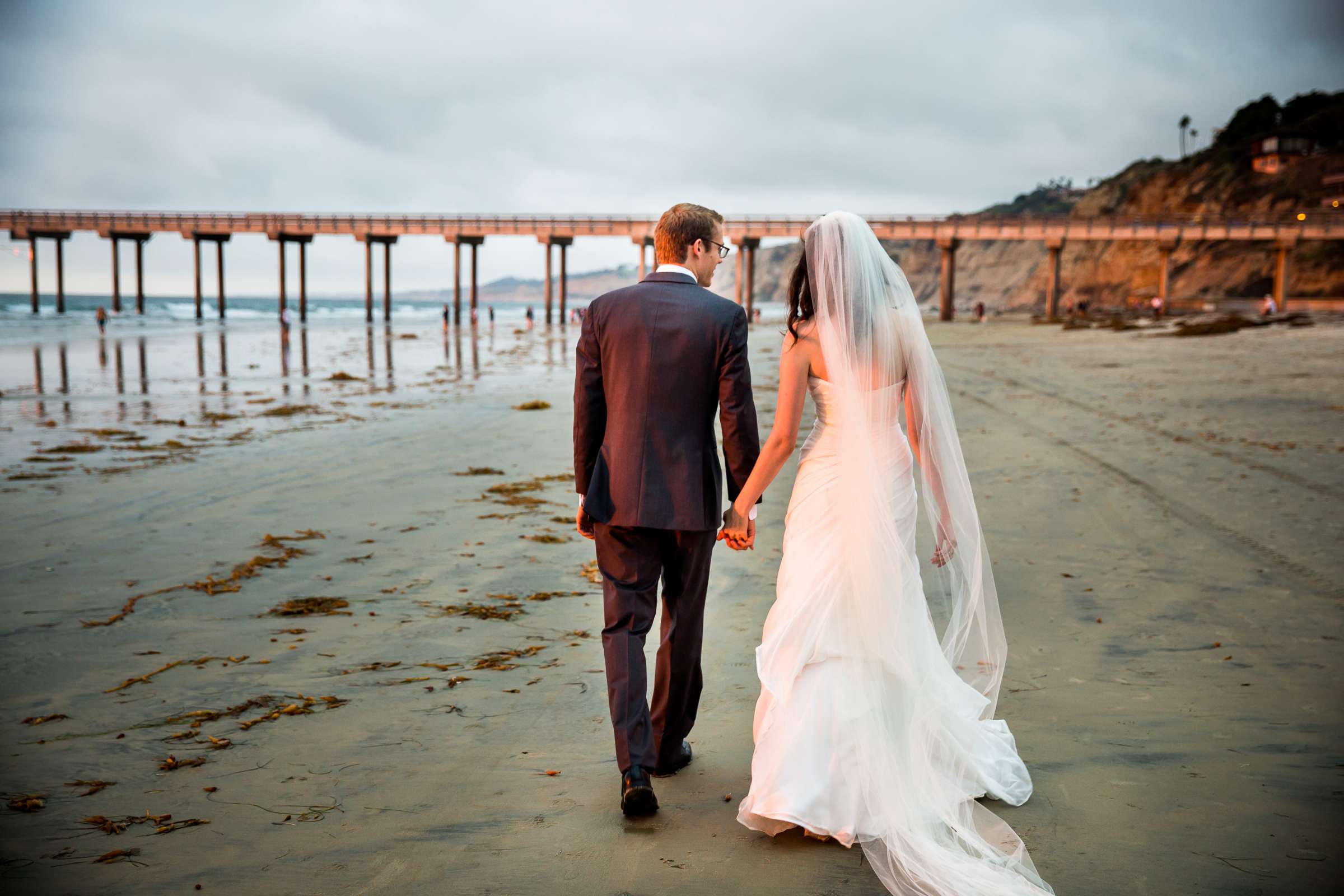 Scripps Seaside Forum Wedding coordinated by Sweet Blossom Weddings, Lauren and Spencer Wedding Photo #79 by True Photography