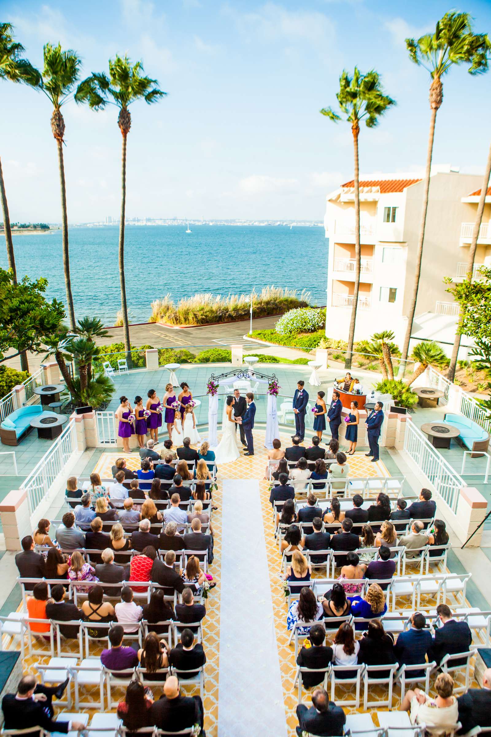 Loews Coronado Bay Resort Wedding coordinated by First Comes Love Weddings & Events, Jessica and Keith Wedding Photo #181457 by True Photography