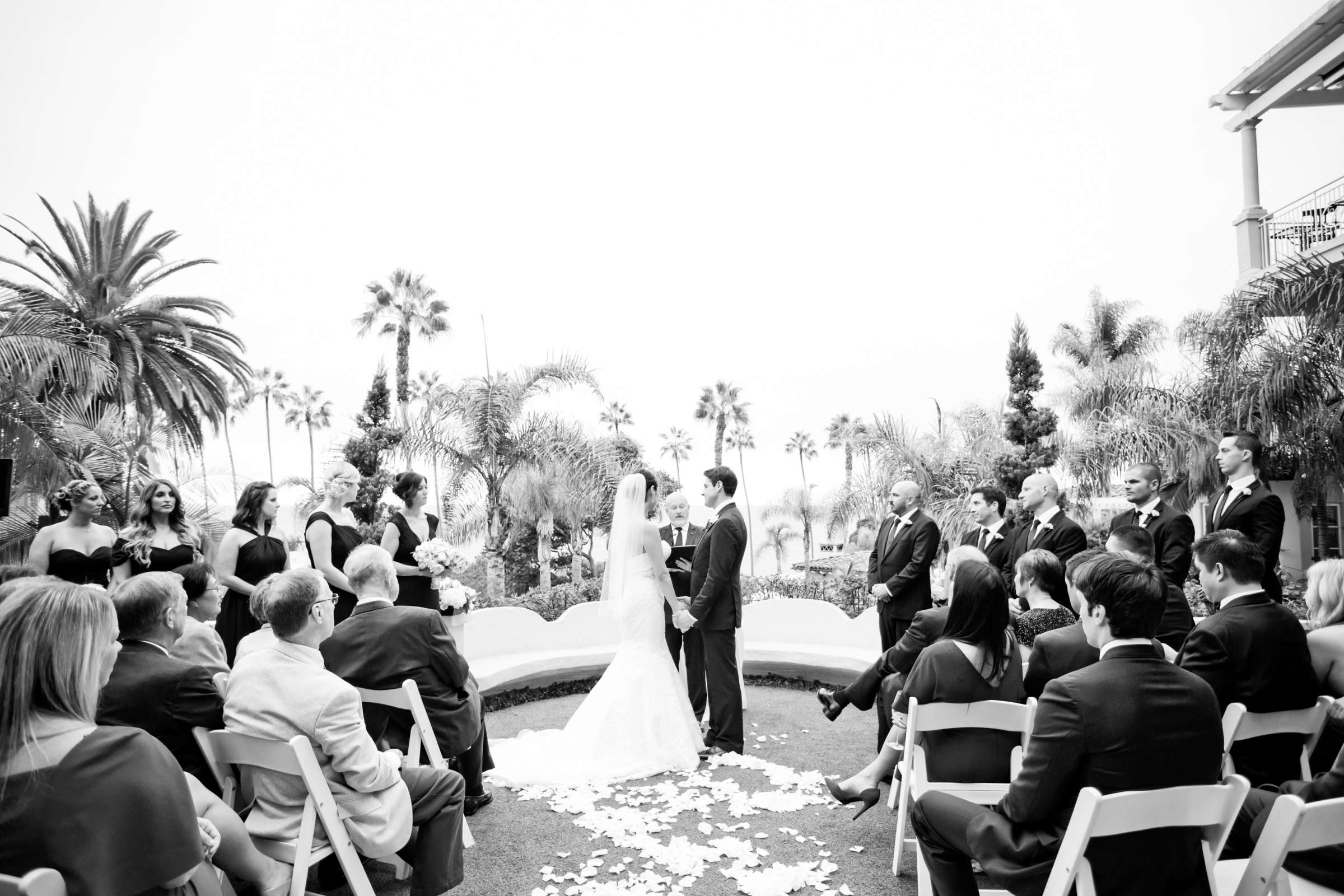 La Valencia Wedding coordinated by Amy June Weddings & Events, Rosie and Mark Wedding Photo #53 by True Photography