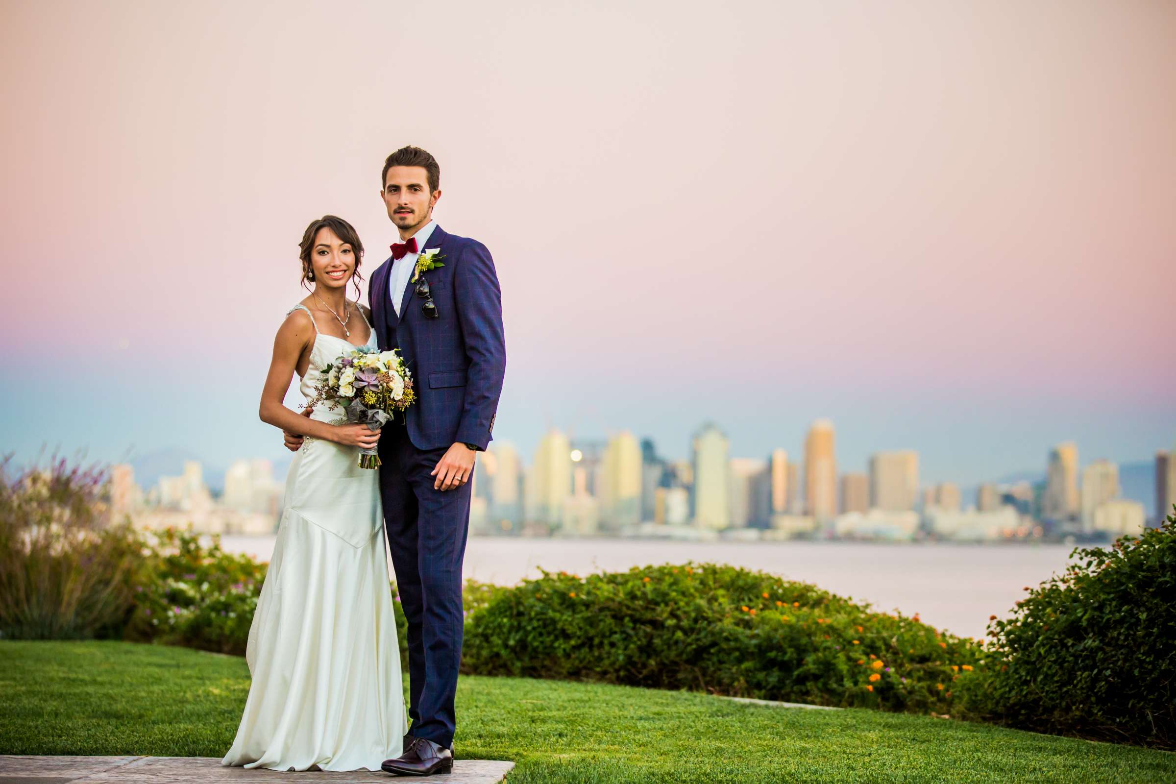Urban Downtown, Sunset, Formal Portrait at Tom Hams Lighthouse Wedding coordinated by JNB Connect, Tajiana and Remy Wedding Photo #52 by True Photography