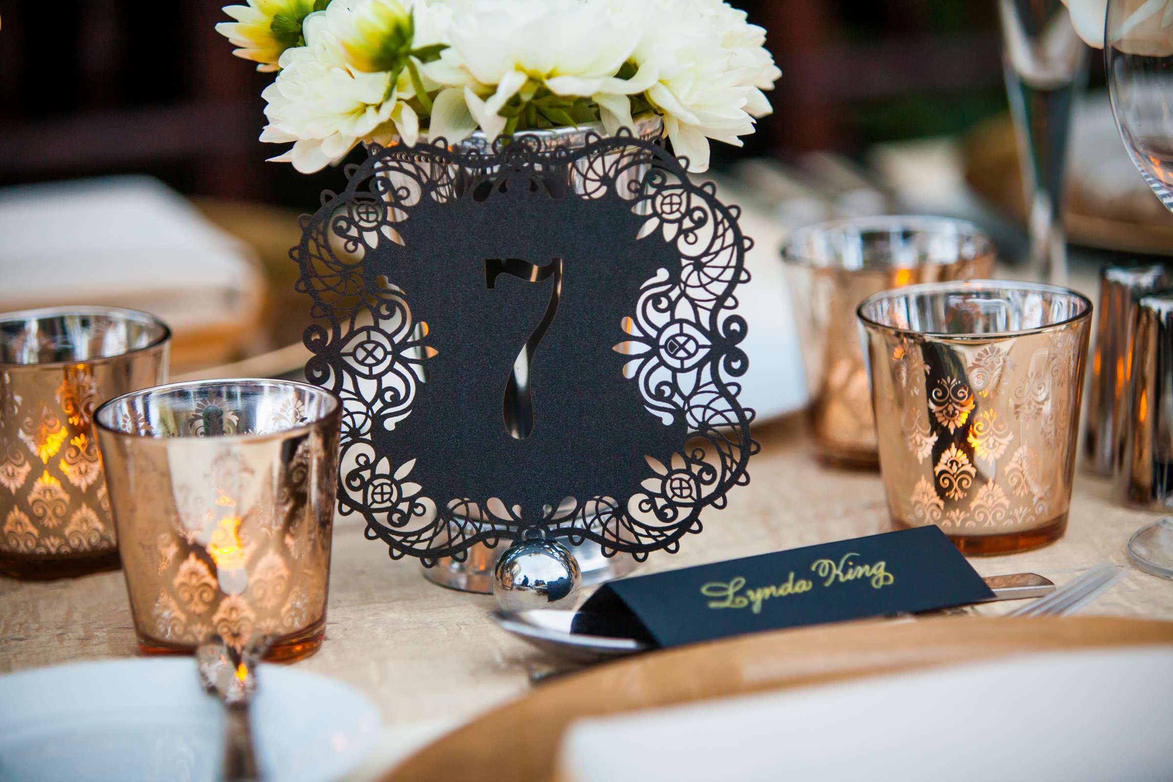 Rancho Valencia Wedding coordinated by InStyle Event Planning, Heather and Richard Wedding Photo #182 by True Photography