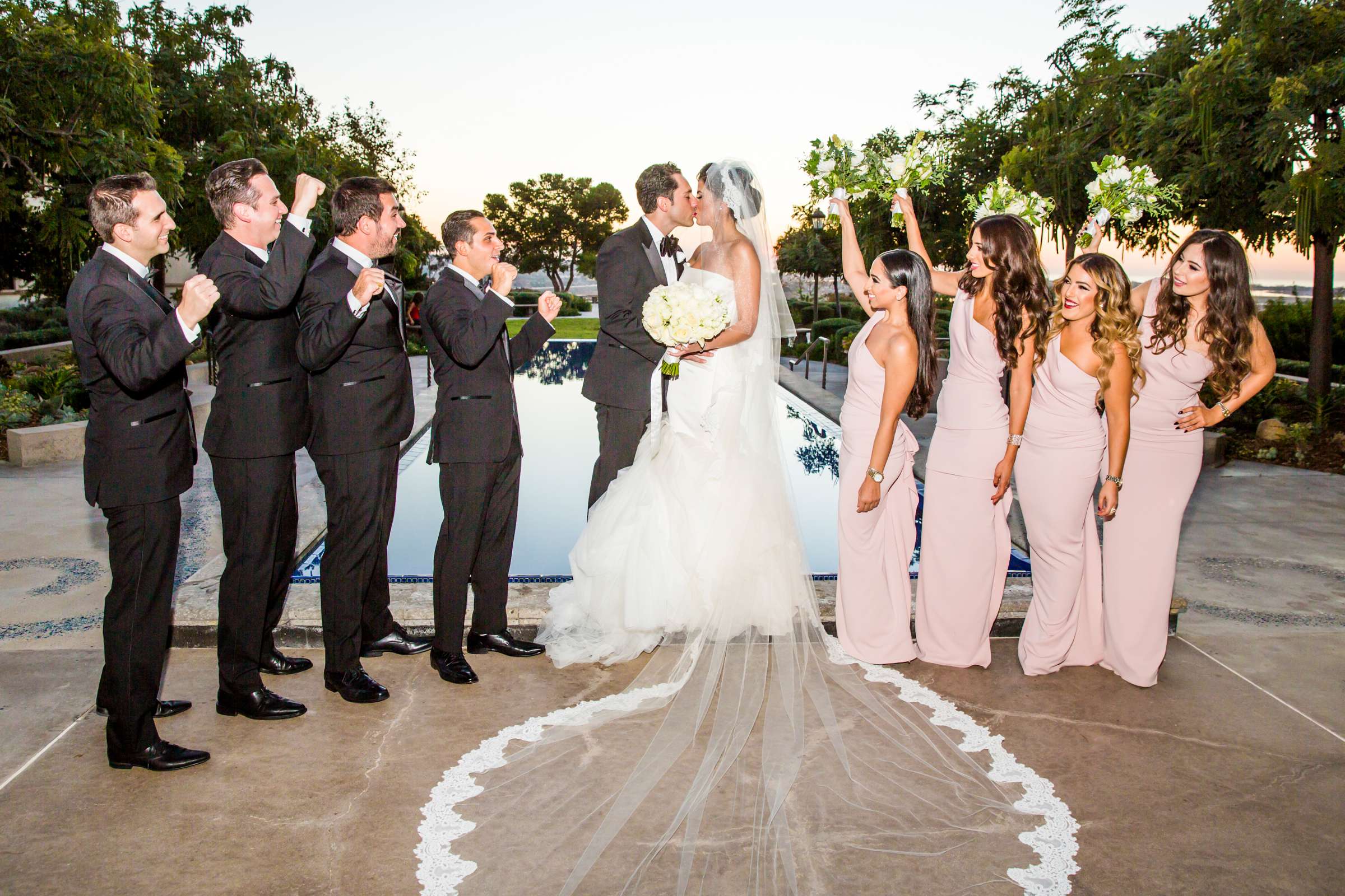 Hyatt Regency La Jolla Wedding, Kamar and Sean Wedding Photo #54 by True Photography