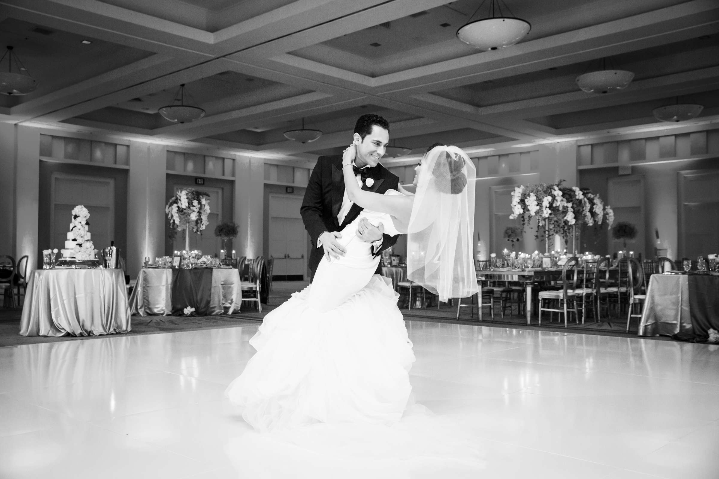 Hyatt Regency La Jolla Wedding, Kamar and Sean Wedding Photo #84 by True Photography