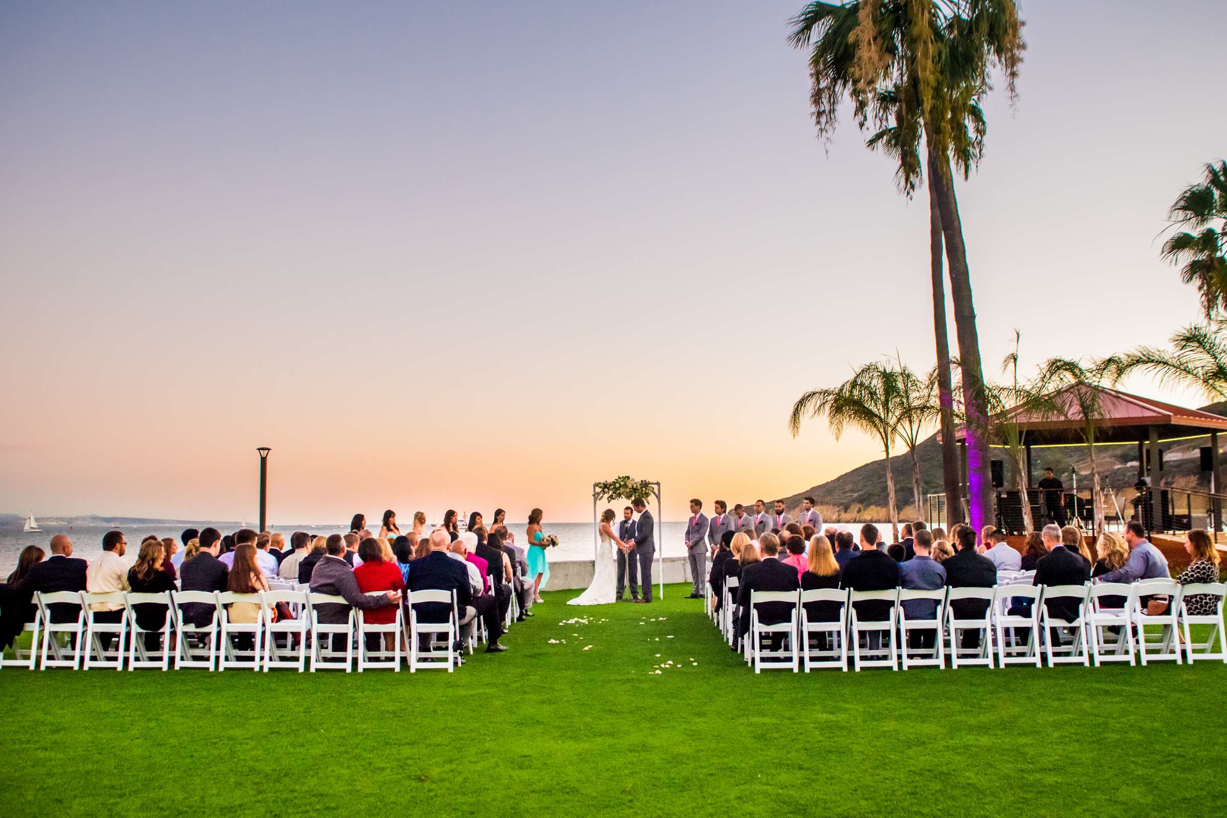 Ocean View Room Wedding, Nicole and River Wedding Photo #185096 by True Photography