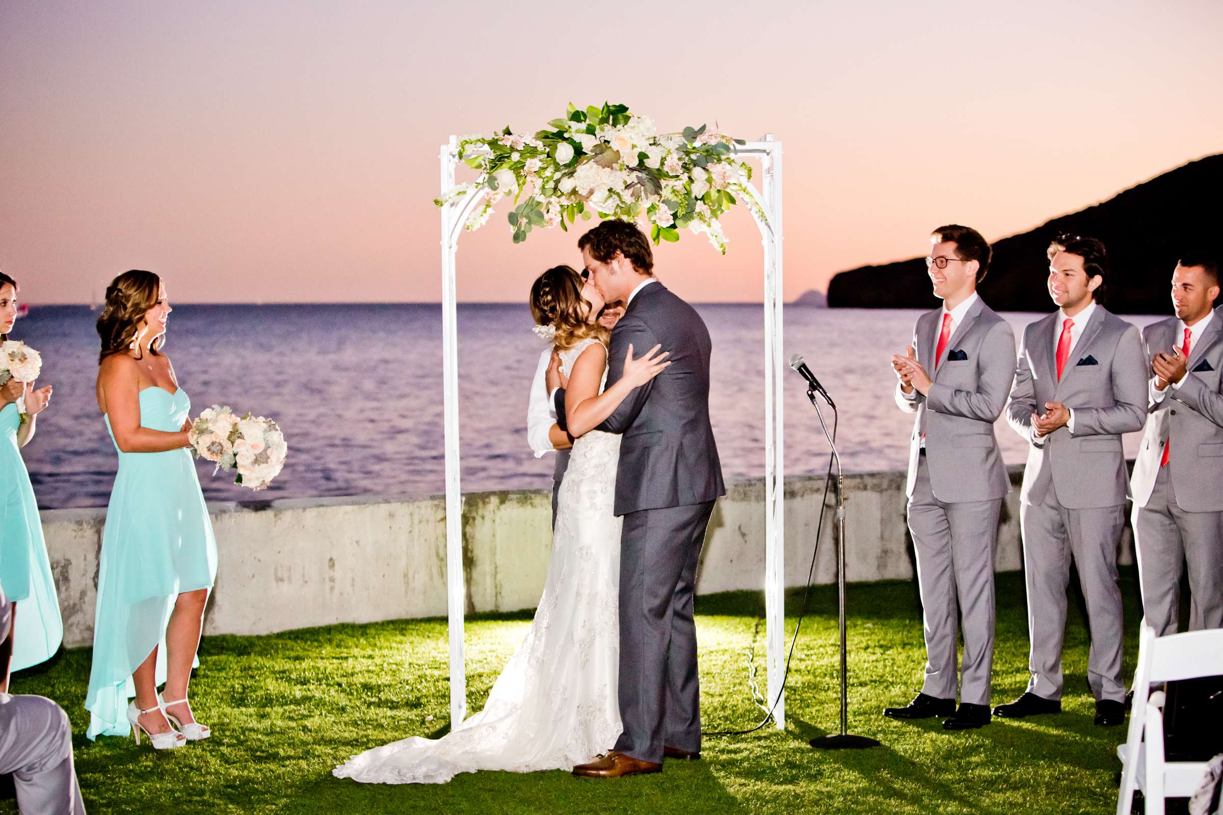 Ocean View Room Wedding, Nicole and River Wedding Photo #185102 by True Photography
