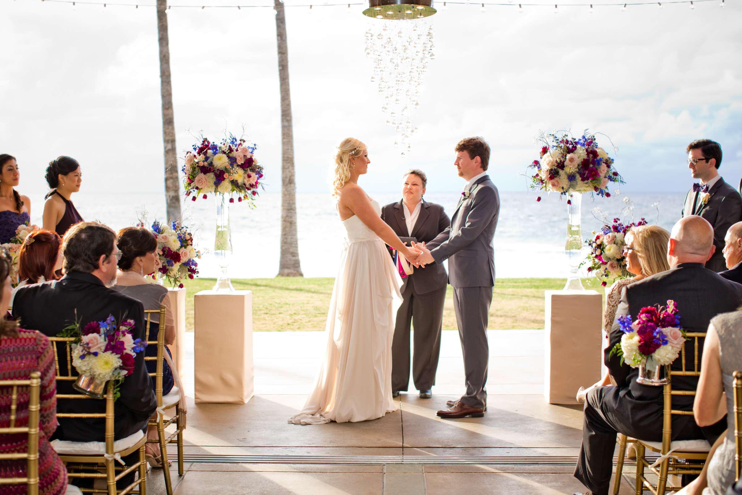 Scripps Seaside Forum Wedding coordinated by First Comes Love Weddings & Events, Jessica and Daniel Wedding Photo #185324 by True Photography