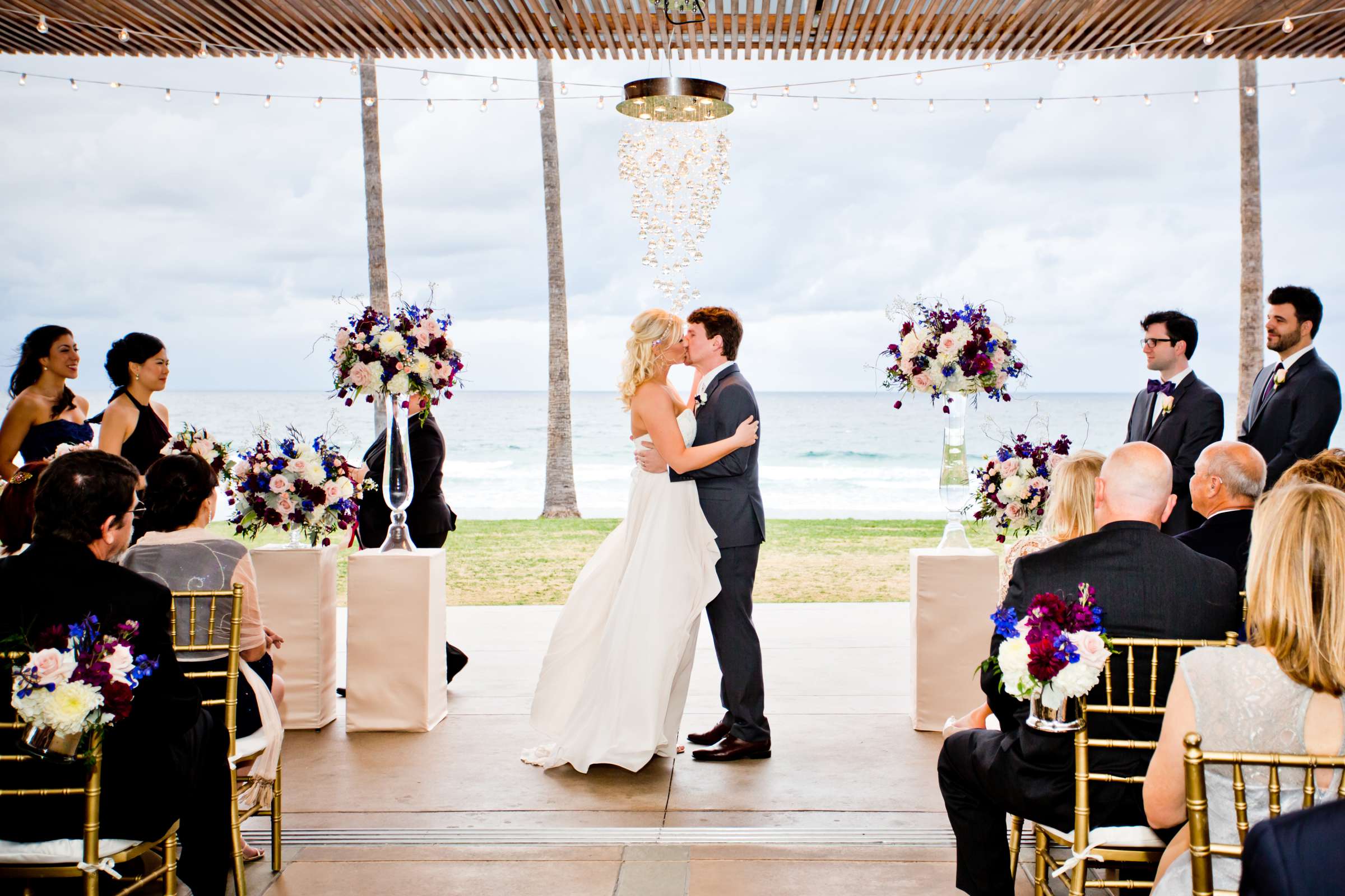 Scripps Seaside Forum Wedding coordinated by First Comes Love Weddings & Events, Jessica and Daniel Wedding Photo #185337 by True Photography