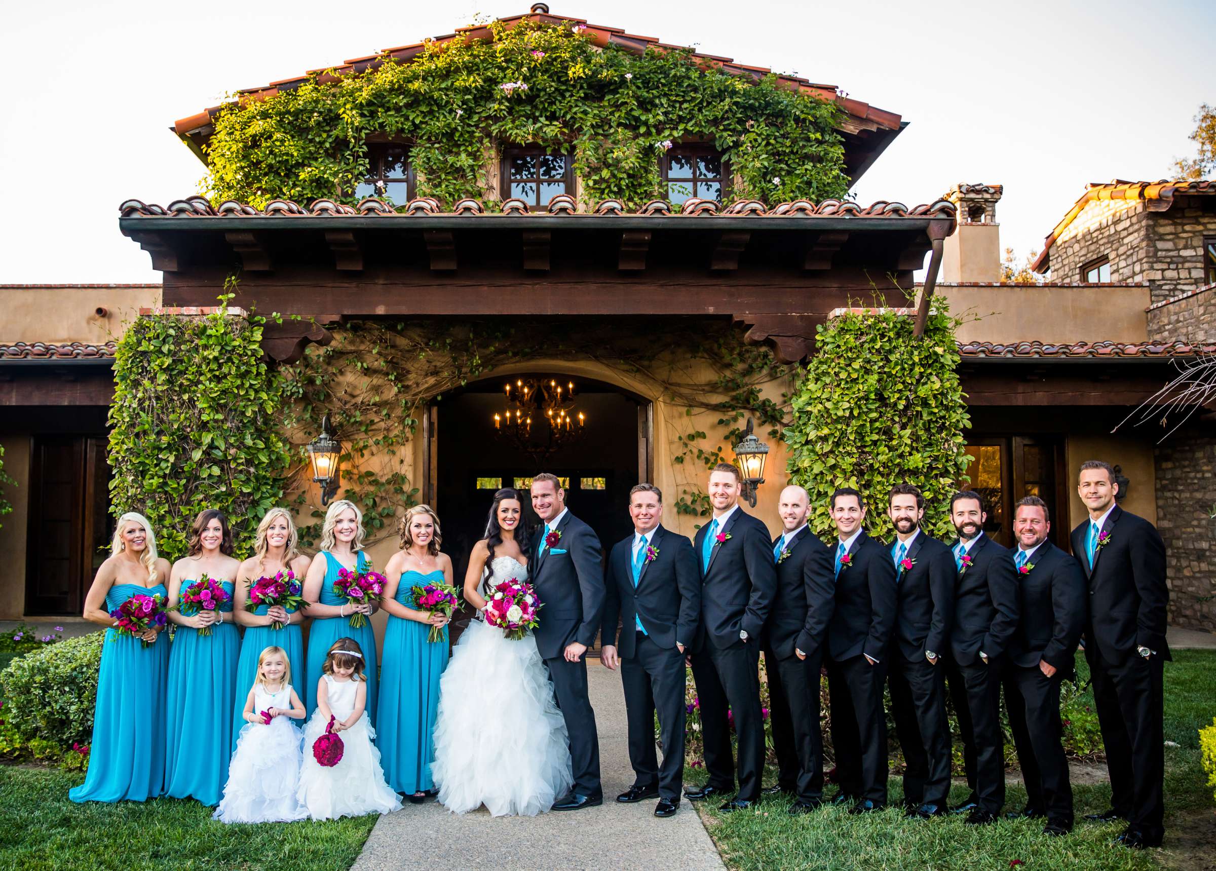 Las Olivas Estates Wedding coordinated by Anchored By Love, Ashley and Jeffery Wedding Photo #43 by True Photography
