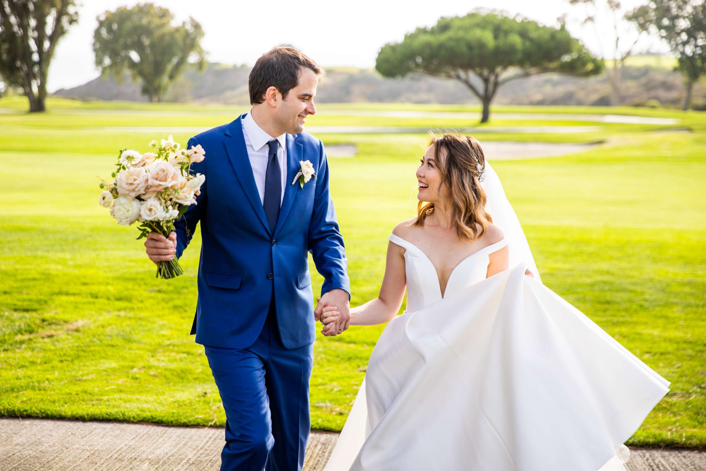 Hilton La Jolla Torrey Pines Wedding coordinated by Type A Soiree Events, Vi and Thomas Wedding Photo #24 by True Photography