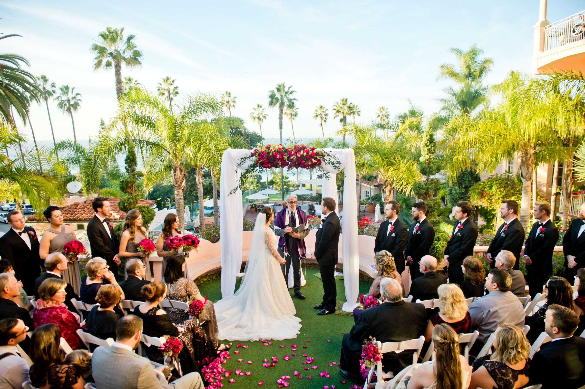 La Valencia Wedding coordinated by CZ Events, Amanda and Michael Wedding Photo #17 by True Photography