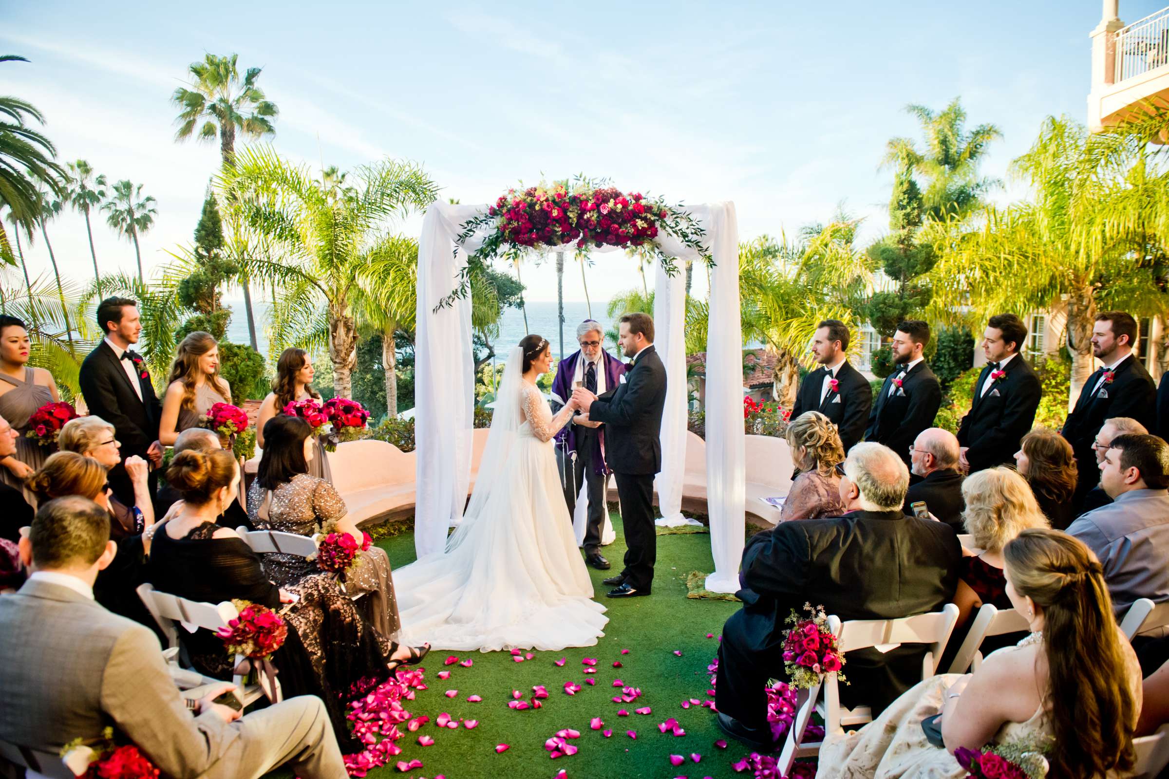 La Valencia Wedding coordinated by CZ Events, Amanda and Michael Wedding Photo #61 by True Photography