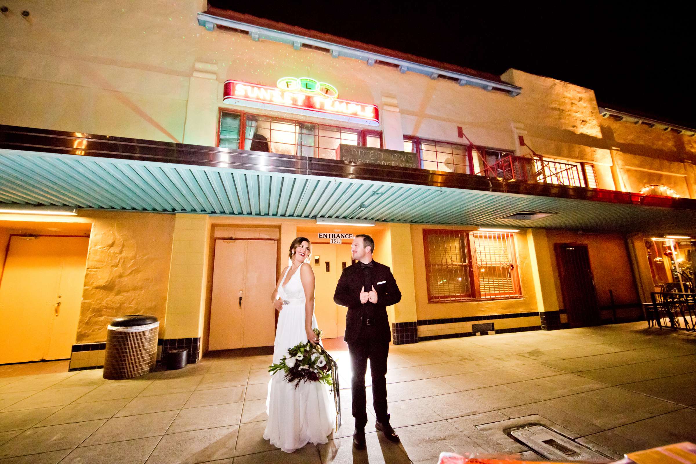 Sunset Temple Wedding coordinated by Universal Moods, Courtney and Andrew Wedding Photo #189784 by True Photography