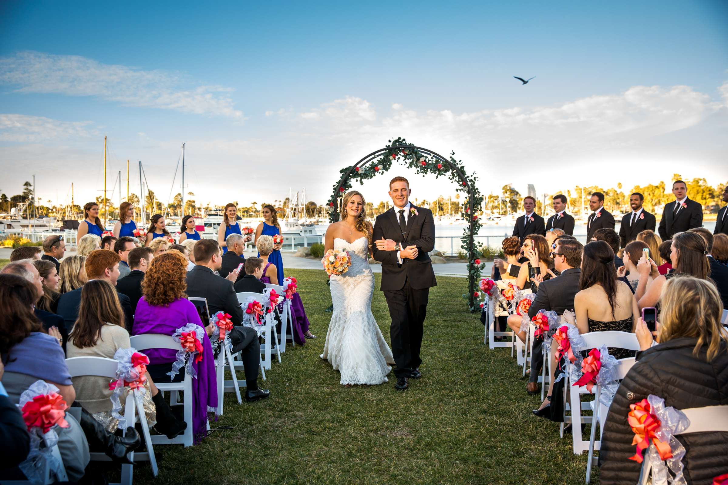 Coronado Community Center Wedding coordinated by Creative Affairs Inc, Jessie and Matthew Wedding Photo #190062 by True Photography