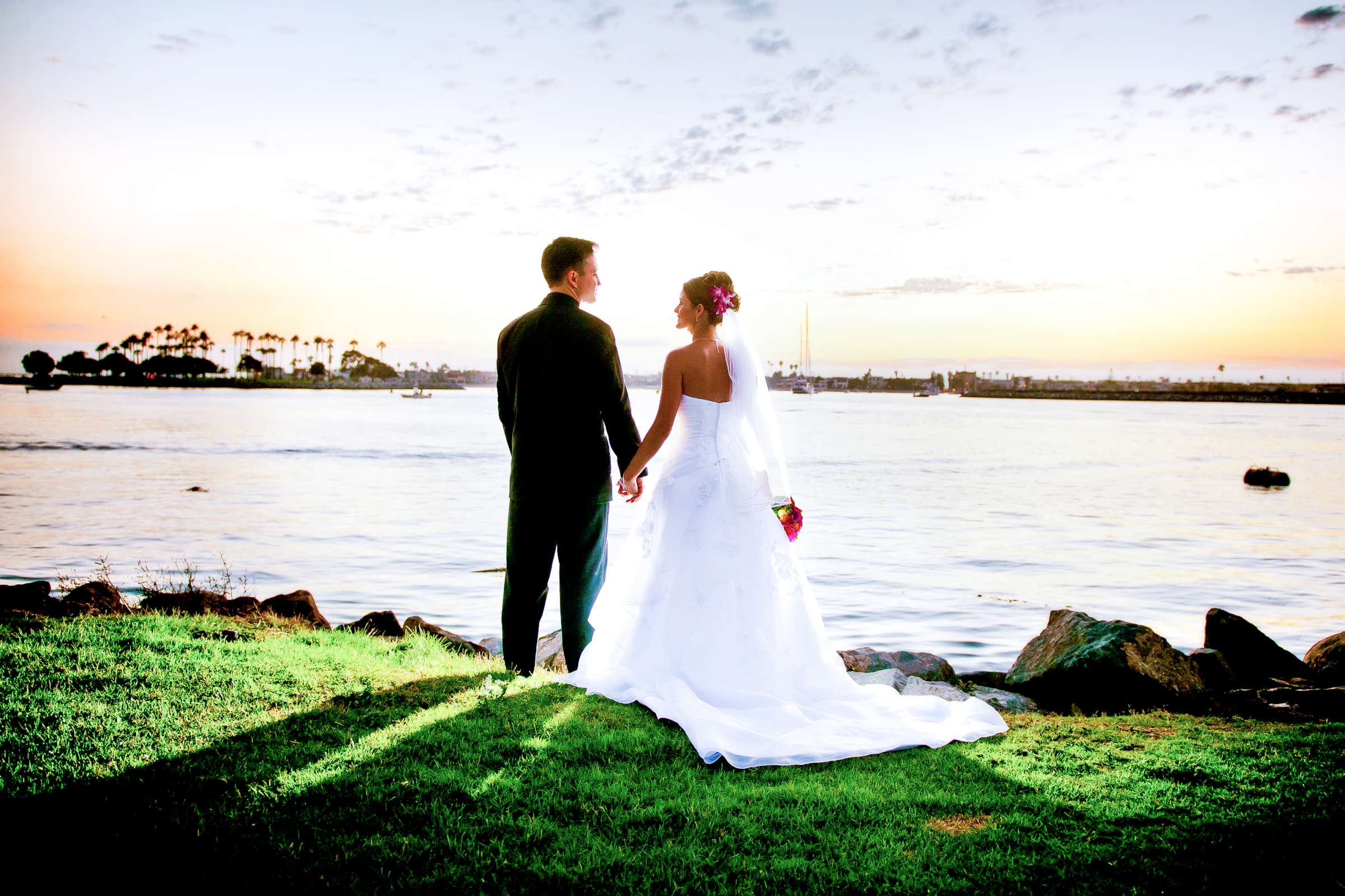 Hyatt Regency Mission Bay Wedding coordinated by Serenity Weddings, Alison and Dave Wedding Photo #190493 by True Photography