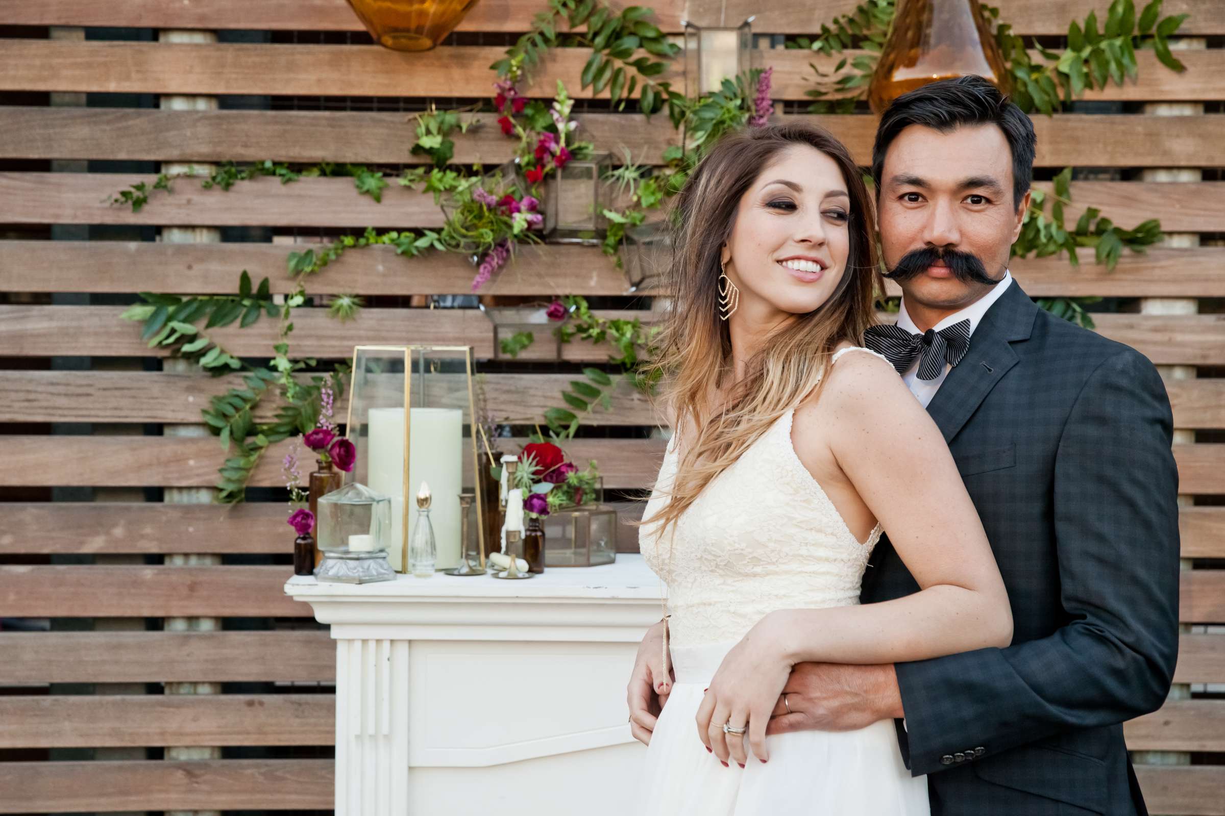 Wedding coordinated by Seven Stems Floral Design & Events, Stylish Editorial Wedding Photo #191098 by True Photography