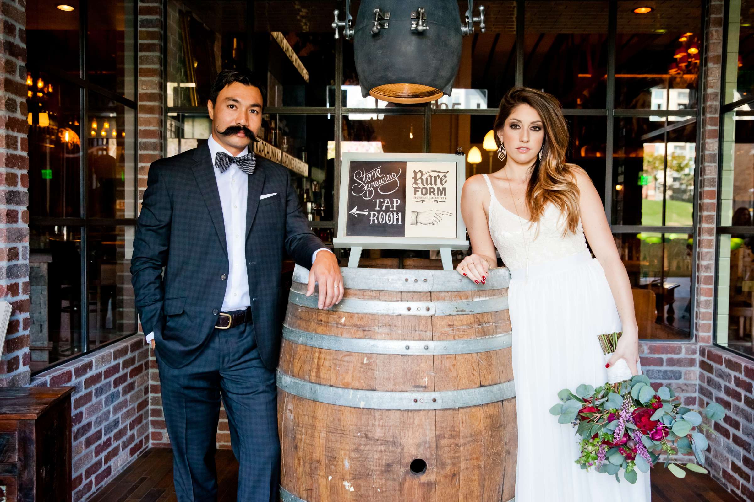 Wedding coordinated by Seven Stems Floral Design & Events, Stylish Editorial Wedding Photo #191138 by True Photography