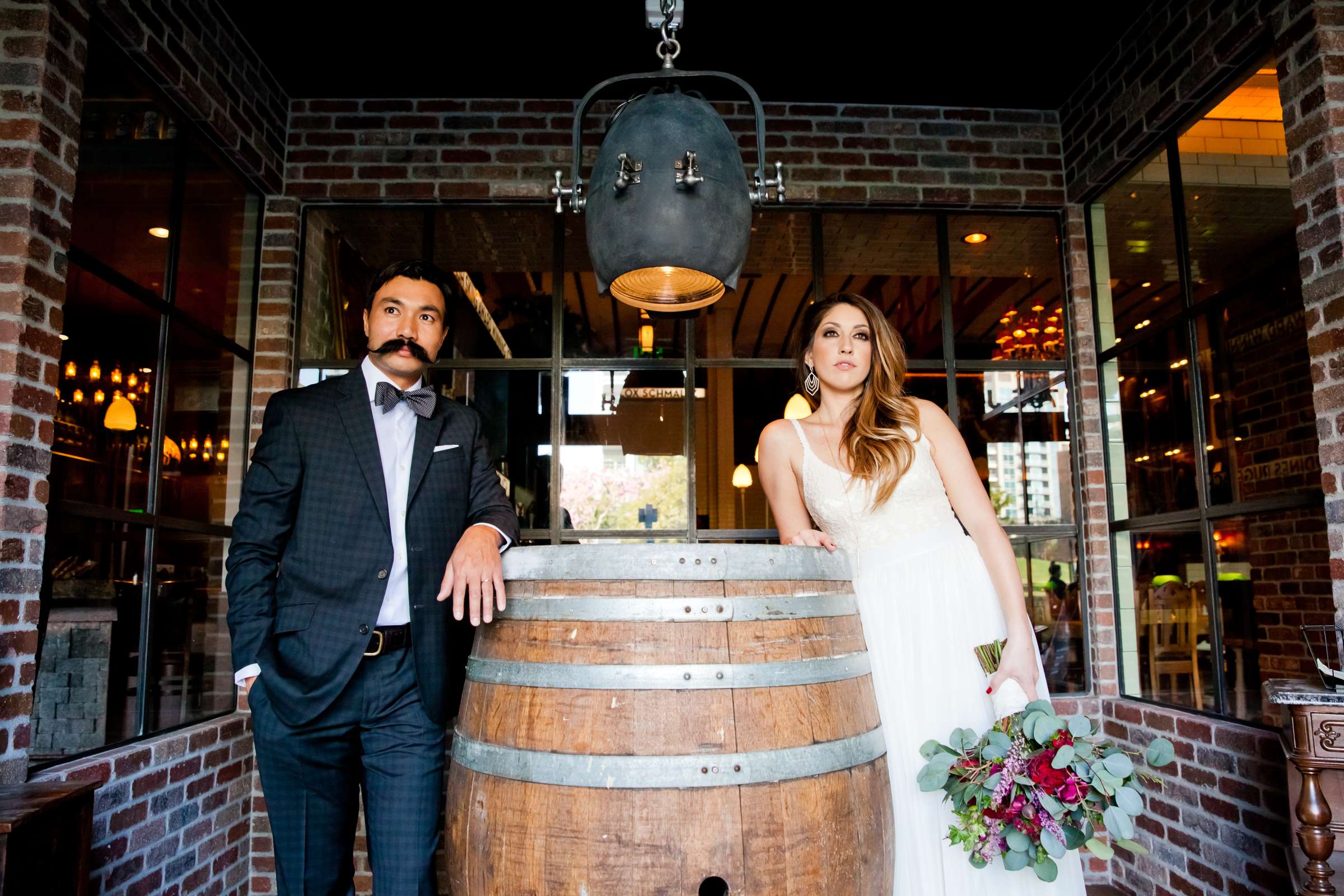 Wedding coordinated by Seven Stems Floral Design & Events, Stylish Editorial Wedding Photo #191140 by True Photography
