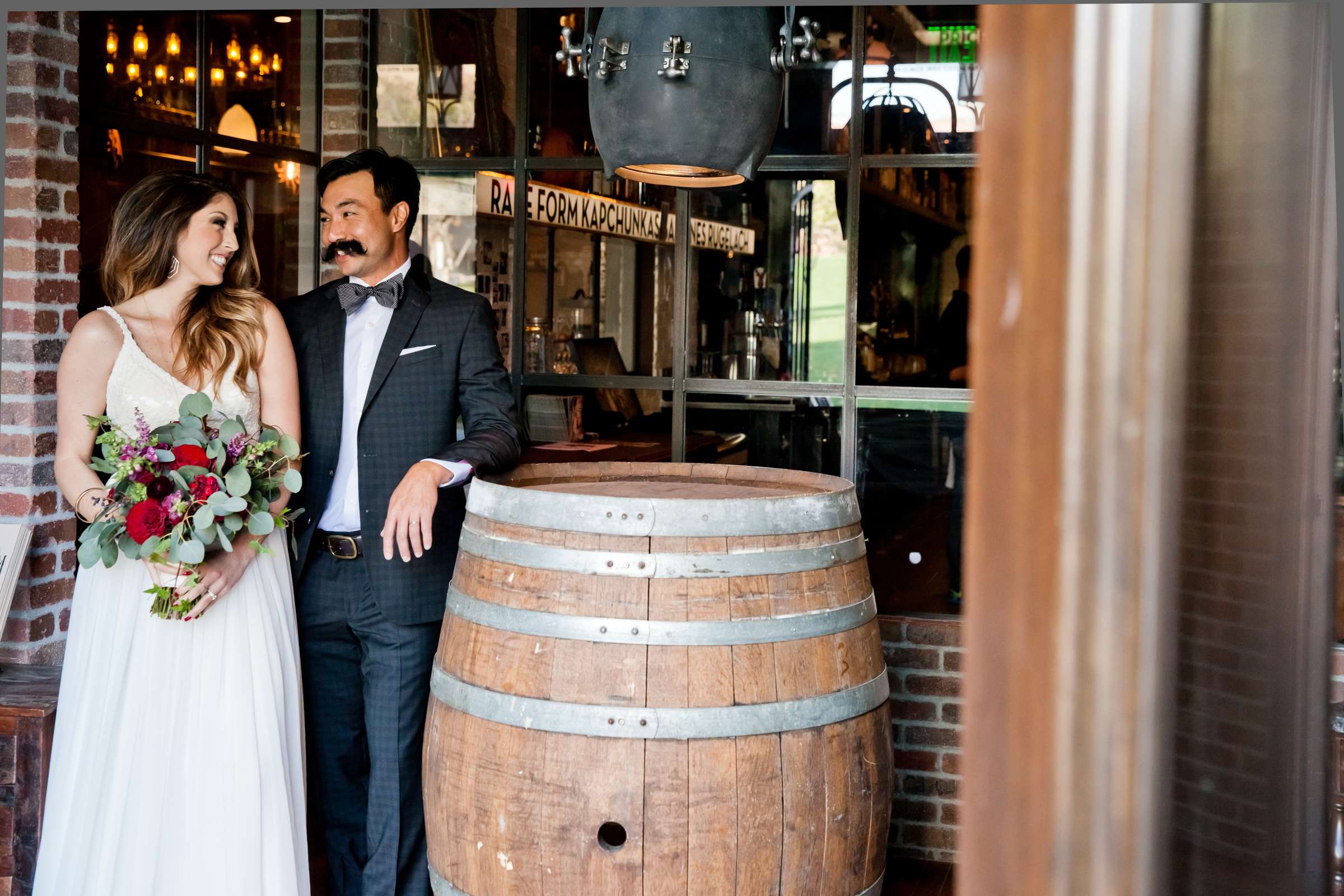 Wedding coordinated by Seven Stems Floral Design & Events, Stylish Editorial Wedding Photo #191142 by True Photography