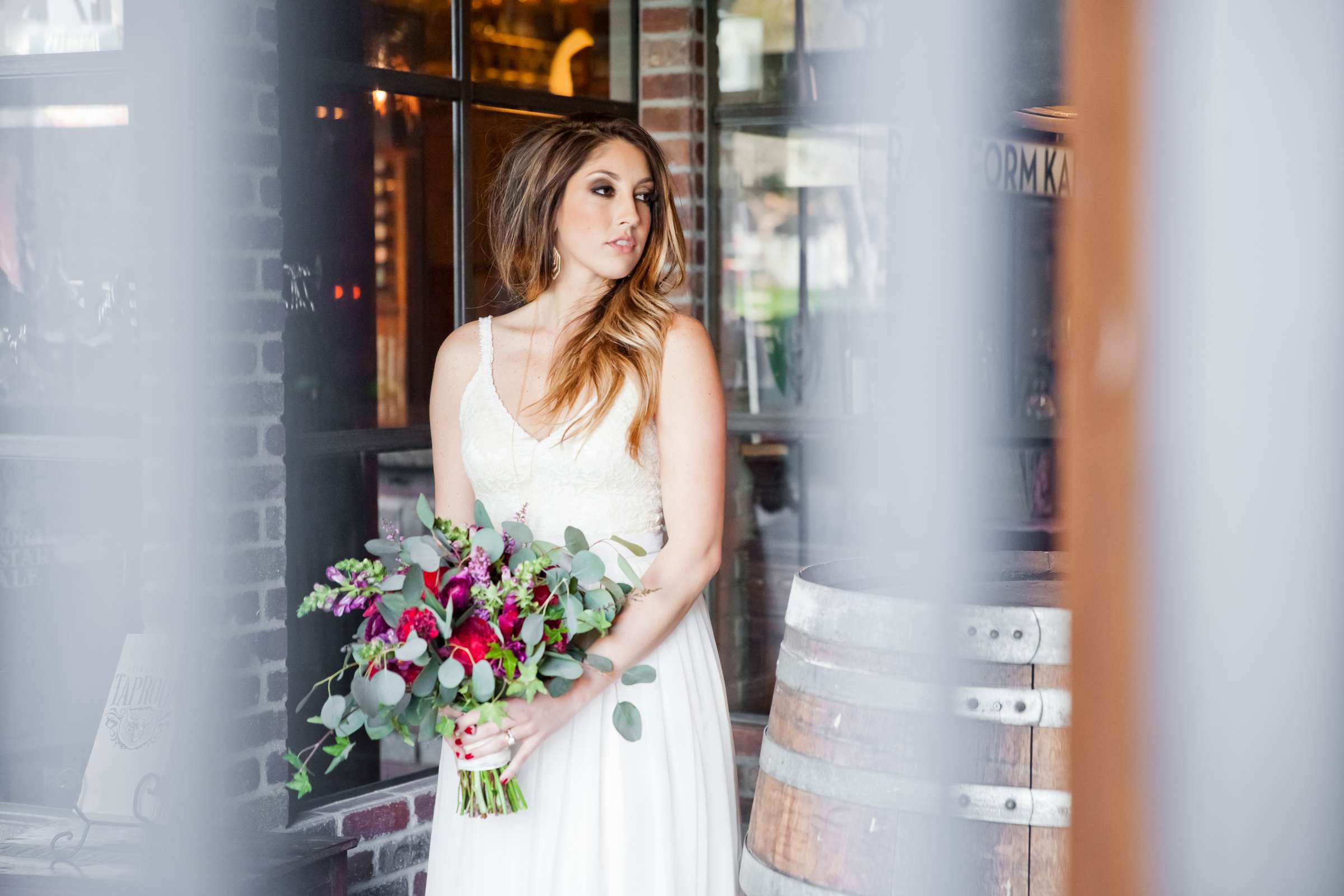 Wedding coordinated by Seven Stems Floral Design & Events, Stylish Editorial Wedding Photo #191144 by True Photography