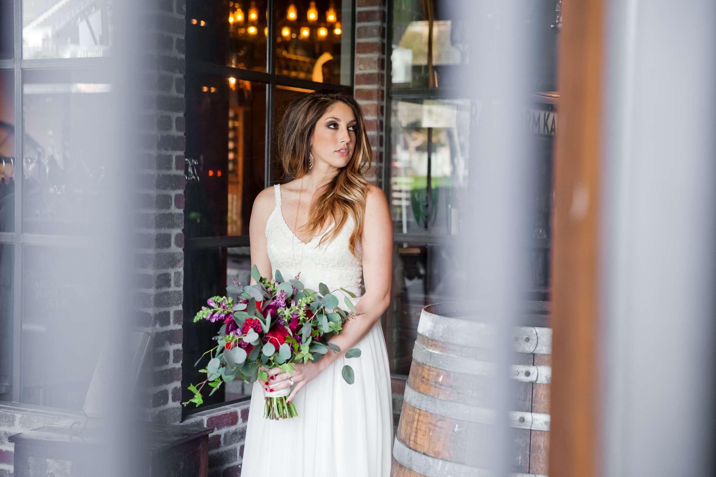 Wedding coordinated by Seven Stems Floral Design & Events, Stylish Editorial Wedding Photo #191145 by True Photography