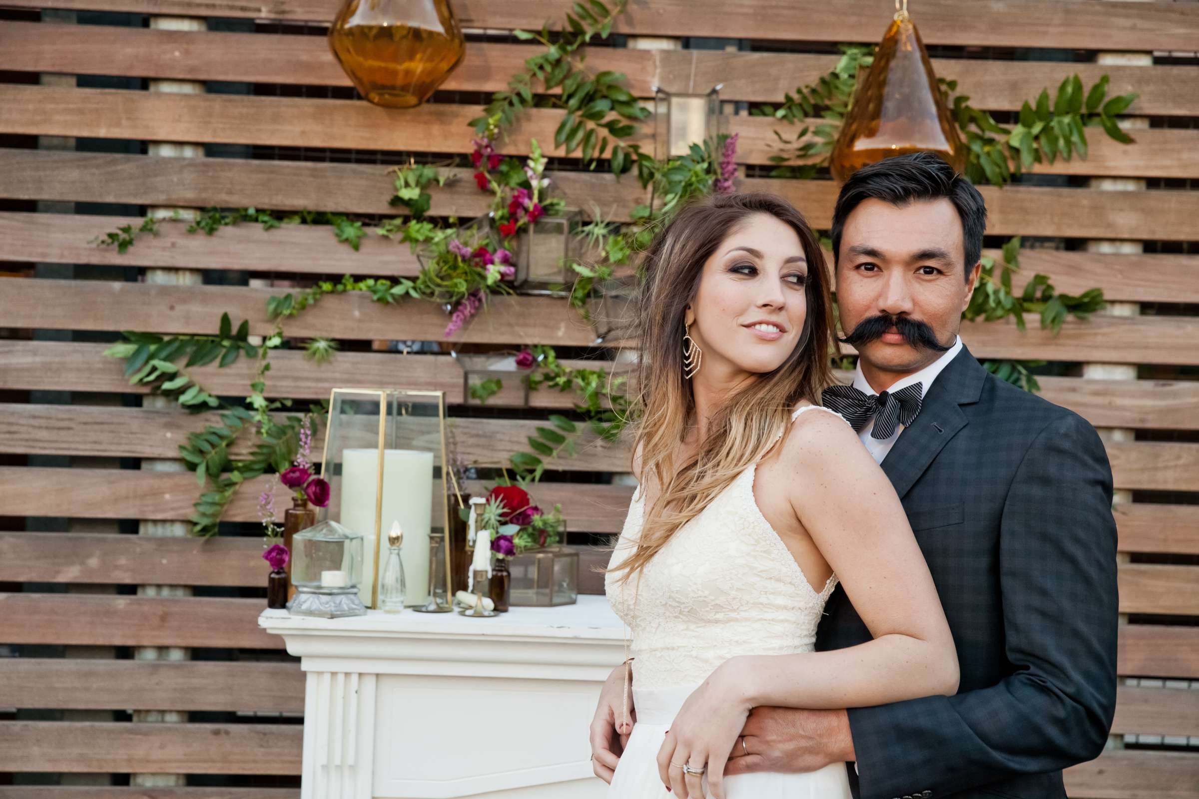Wedding coordinated by Seven Stems Floral Design & Events, Stylish Editorial Wedding Photo #191291 by True Photography
