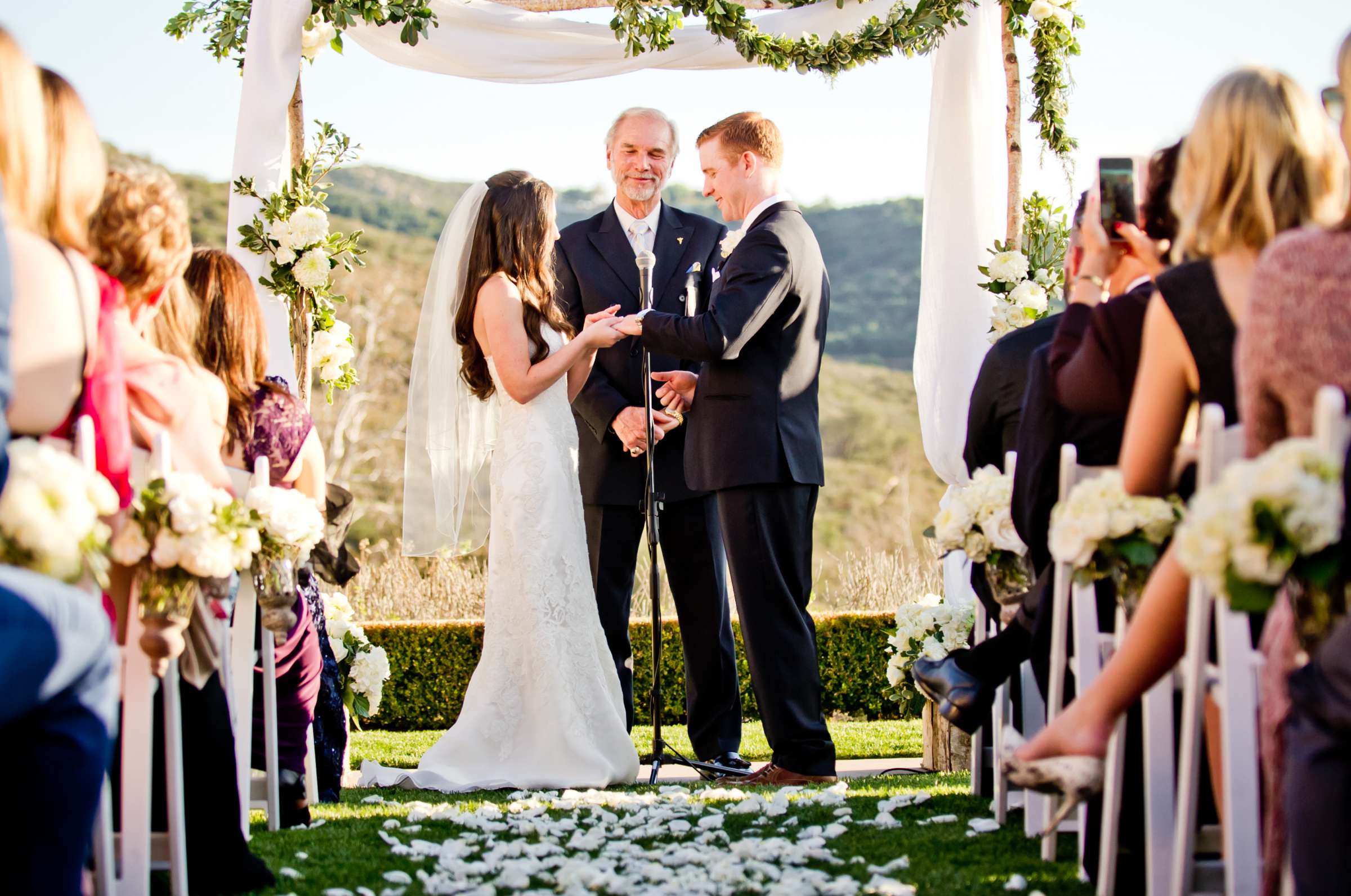 Maderas Golf Club Wedding coordinated by EverAfter Events, Christine and Matthew Wedding Photo #67 by True Photography