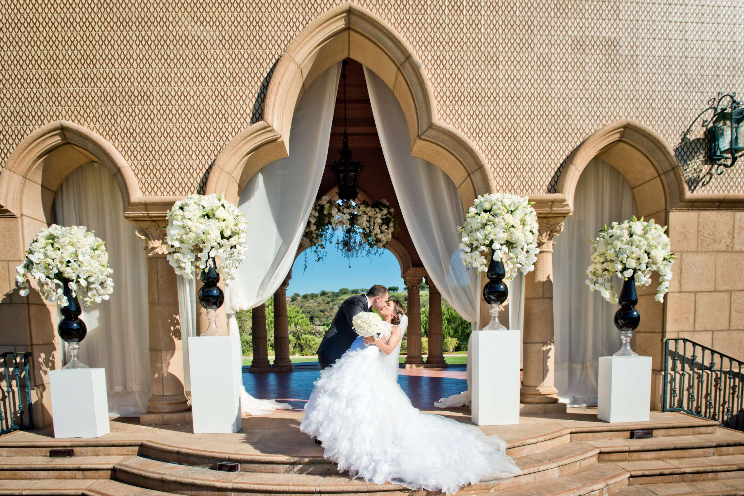 Fairmont Grand Del Mar Wedding coordinated by Details Defined, Erika and Robert Wedding Photo #63 by True Photography