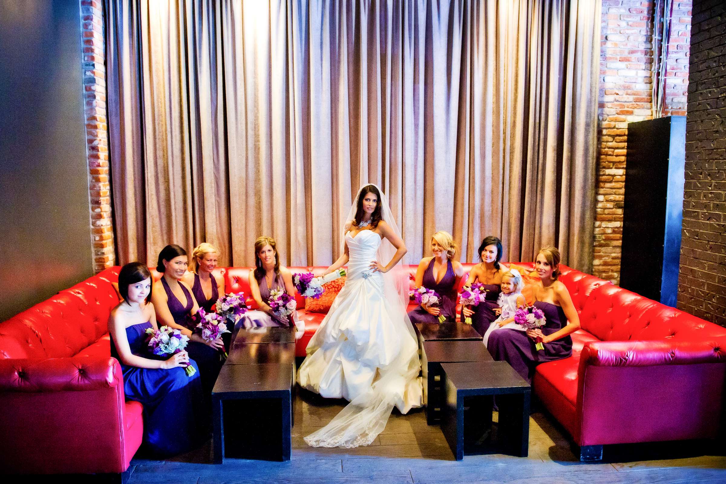Hard Rock Hotel-San Diego Wedding coordinated by Liz Beck Events, Brittany and BJ Wedding Photo #193626 by True Photography