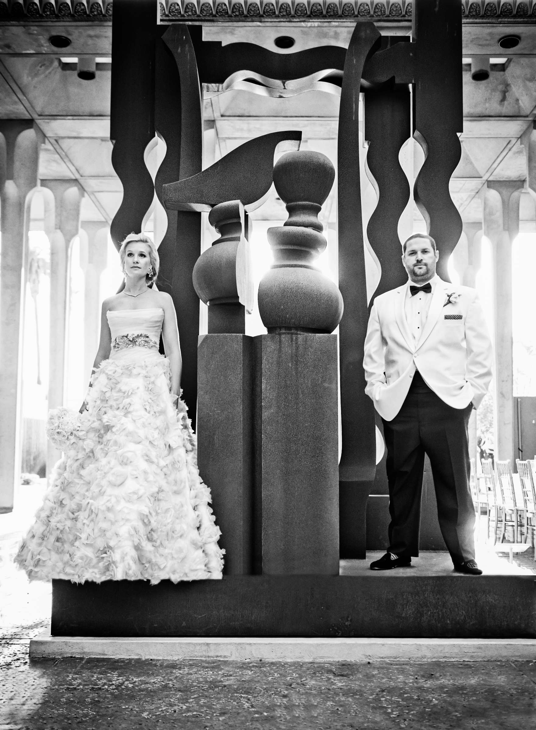San Diego Museum of Art Wedding coordinated by Sitting in a Tree Events, Courtney and Dillon Wedding Photo #194814 by True Photography