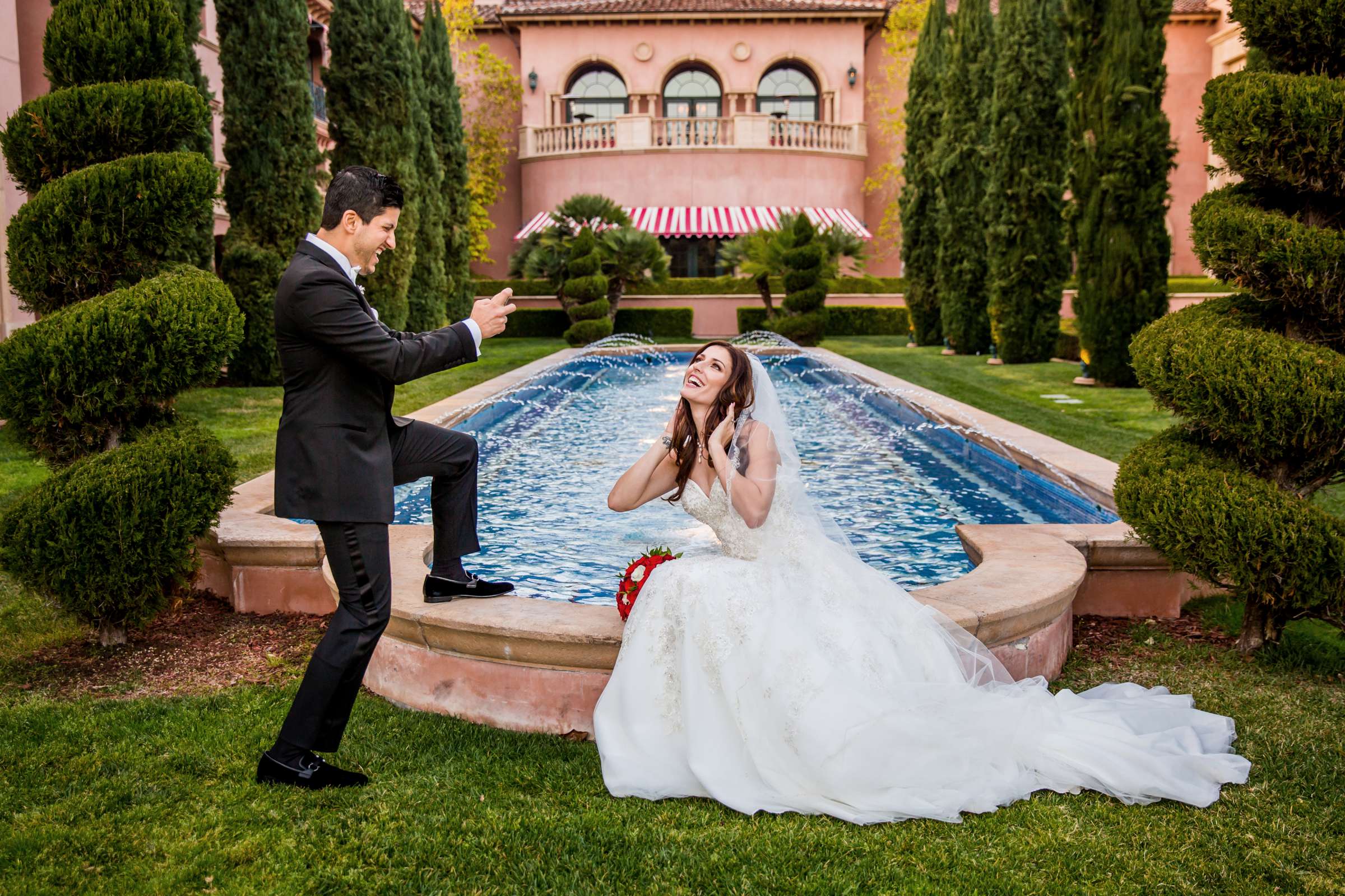 Fairmont Grand Del Mar Wedding coordinated by CZ Events, Chelsea and Aaron Wedding Photo #20 by True Photography