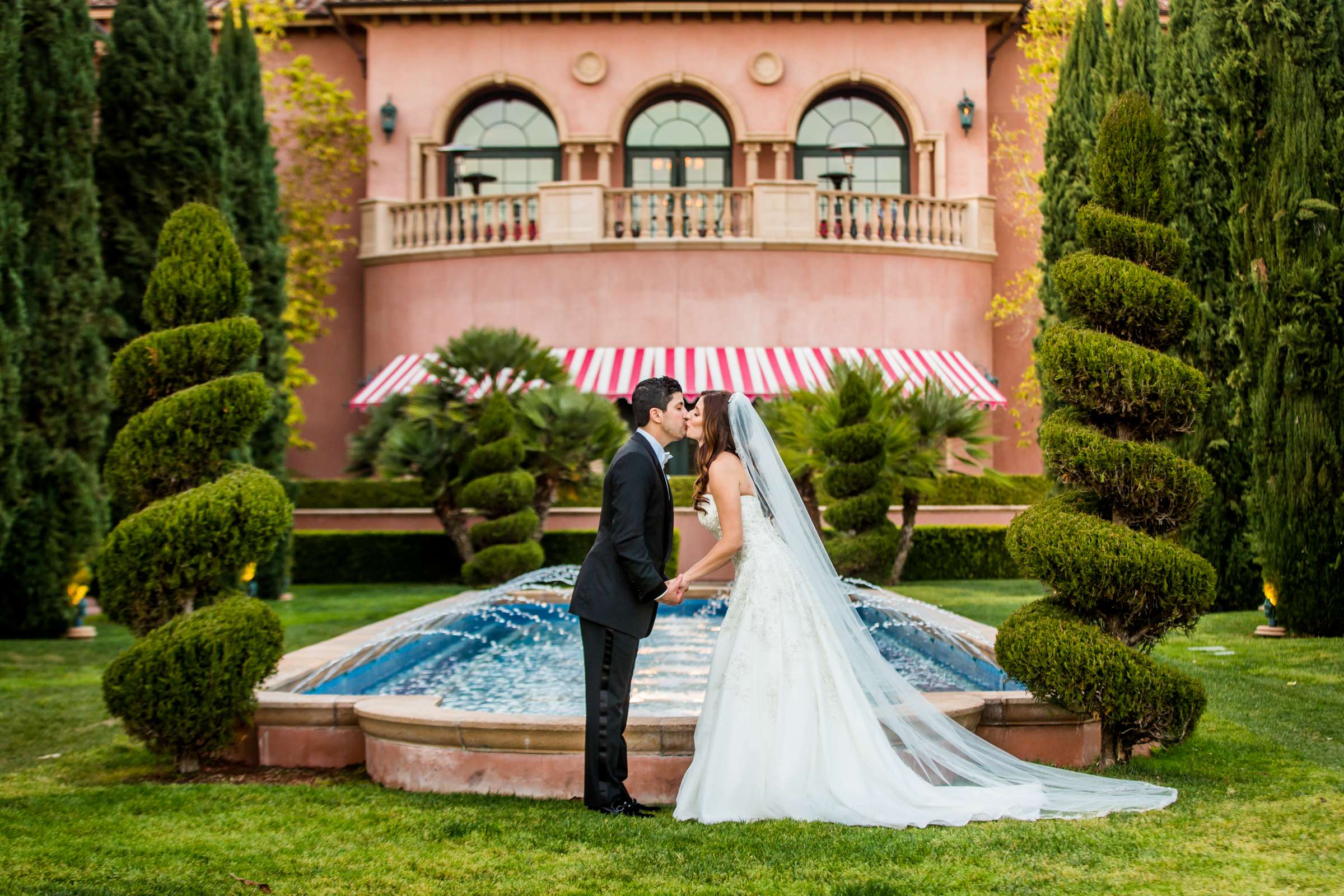 Fairmont Grand Del Mar Wedding coordinated by CZ Events, Chelsea and Aaron Wedding Photo #3 by True Photography