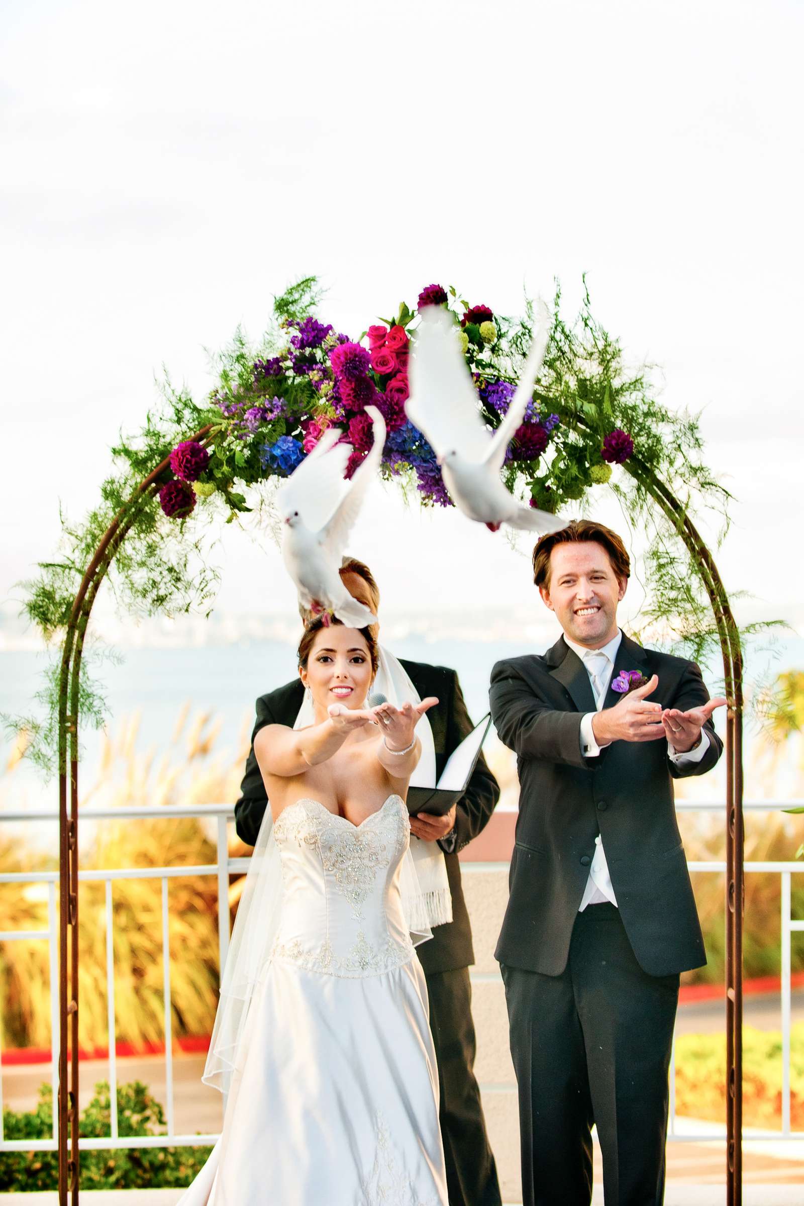 Loews Coronado Bay Resort Wedding coordinated by Nahid Global Events, Leila and Justin Wedding Photo #201469 by True Photography