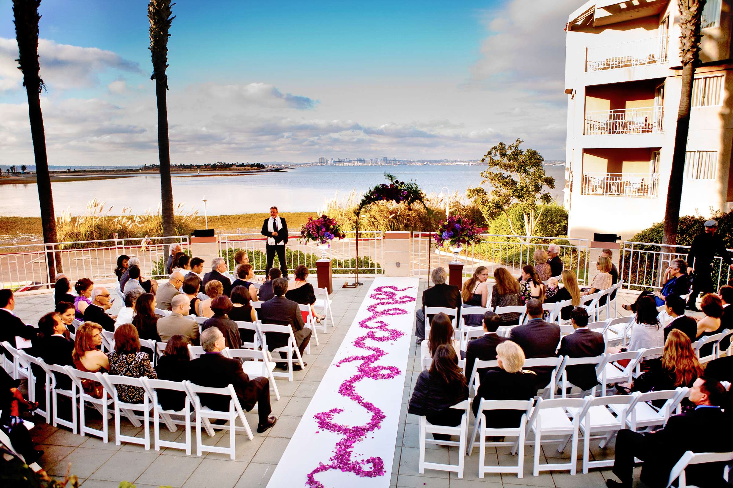 Loews Coronado Bay Resort Wedding coordinated by Nahid Global Events, Leila and Justin Wedding Photo #201499 by True Photography
