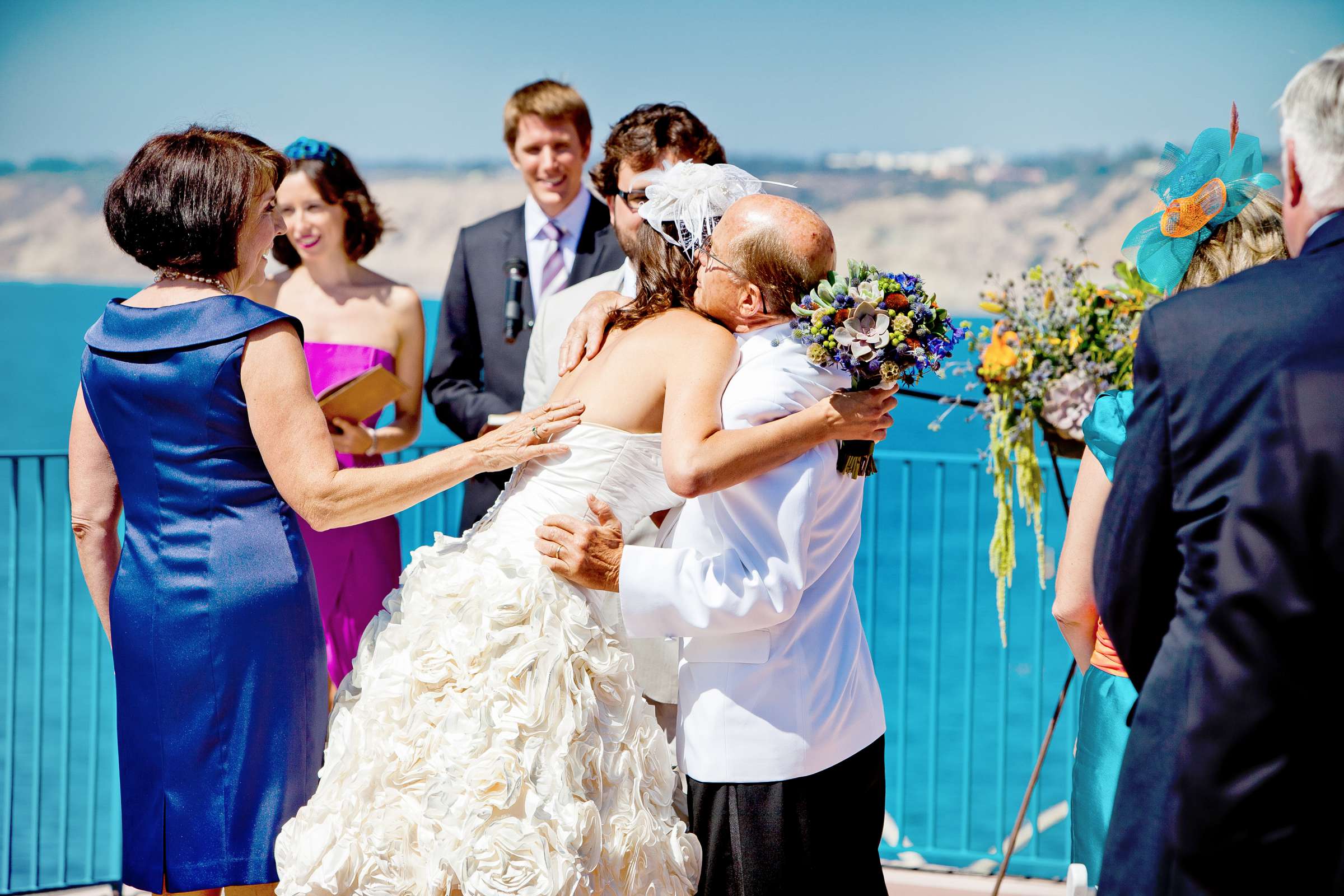 La Jolla Cove Rooftop Wedding coordinated by Green with Envy Events, Carolyn and Antonio Wedding Photo #203721 by True Photography