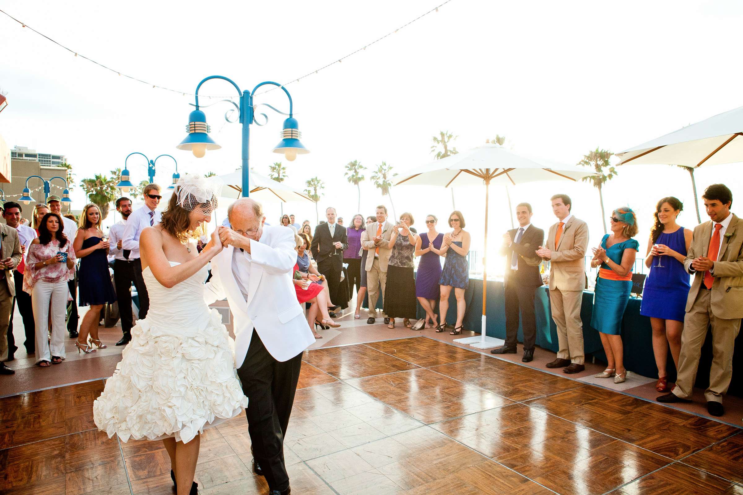 La Jolla Cove Rooftop Wedding coordinated by Green with Envy Events, Carolyn and Antonio Wedding Photo #203752 by True Photography