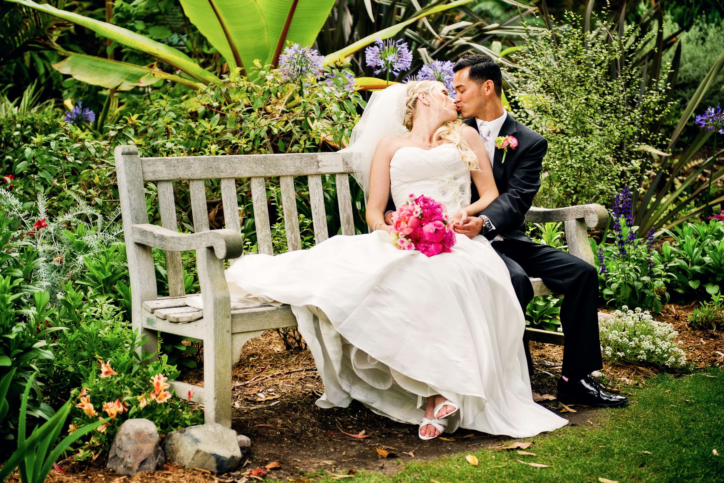 San Diego Botanic Garden Wedding, Jackie and Joe Wedding Photo #205032 by True Photography