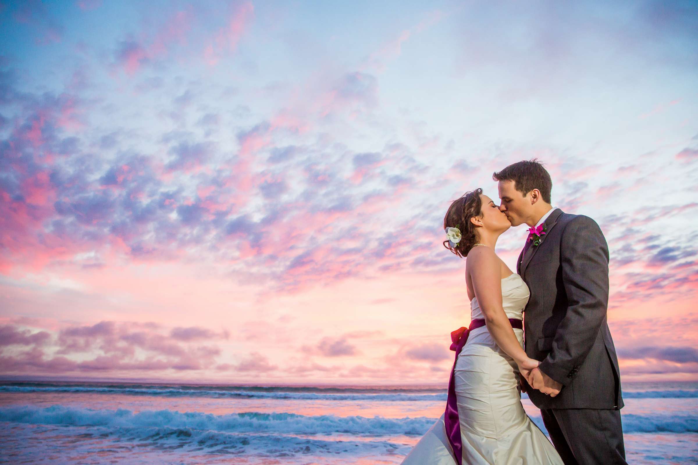 Romantic moment, Sunset at Wedding, Tristen and Jason Wedding Photo #1 by True Photography