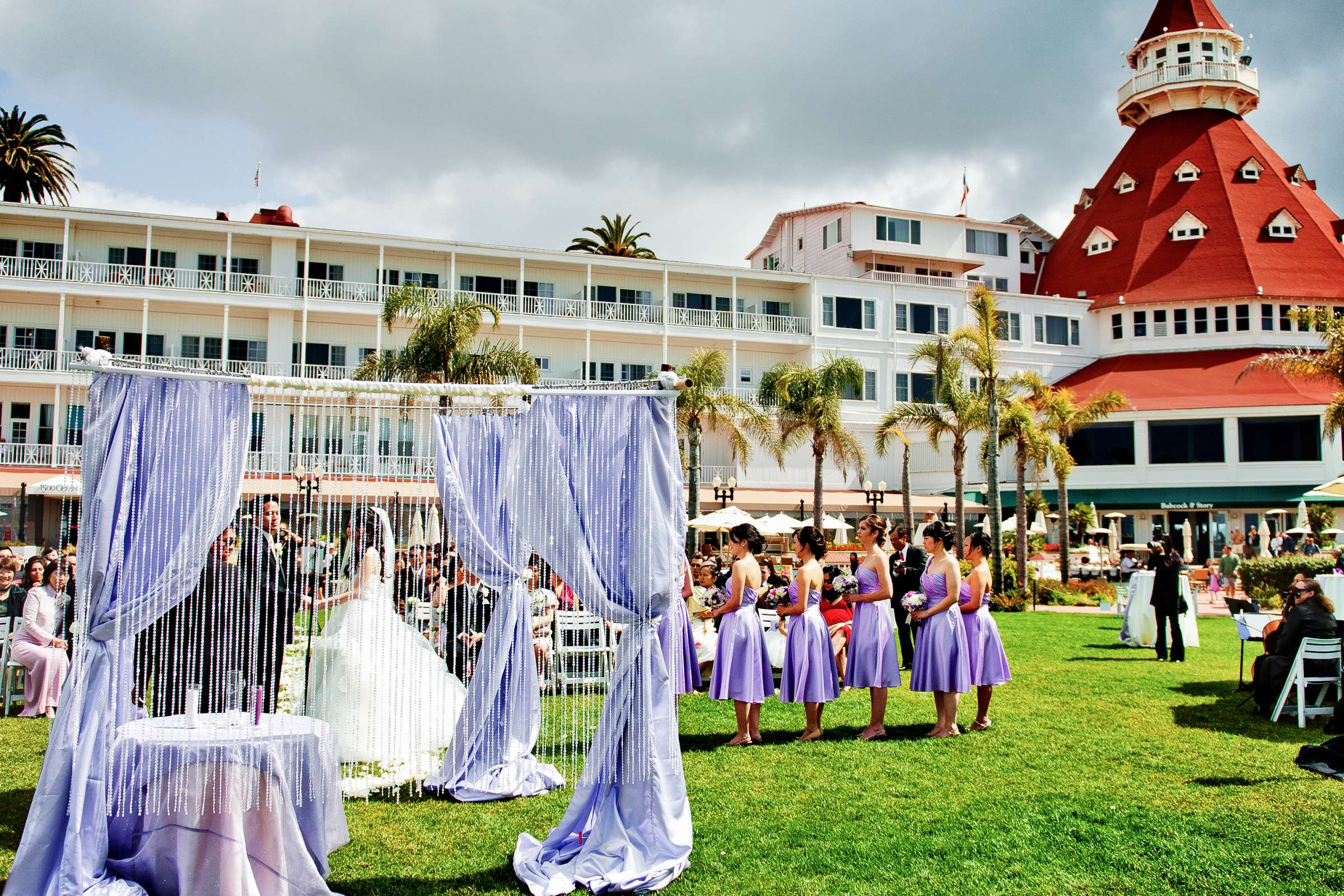 Hotel Del Coronado Wedding coordinated by Bliss Events, Christina and Larry Wedding Photo #205786 by True Photography