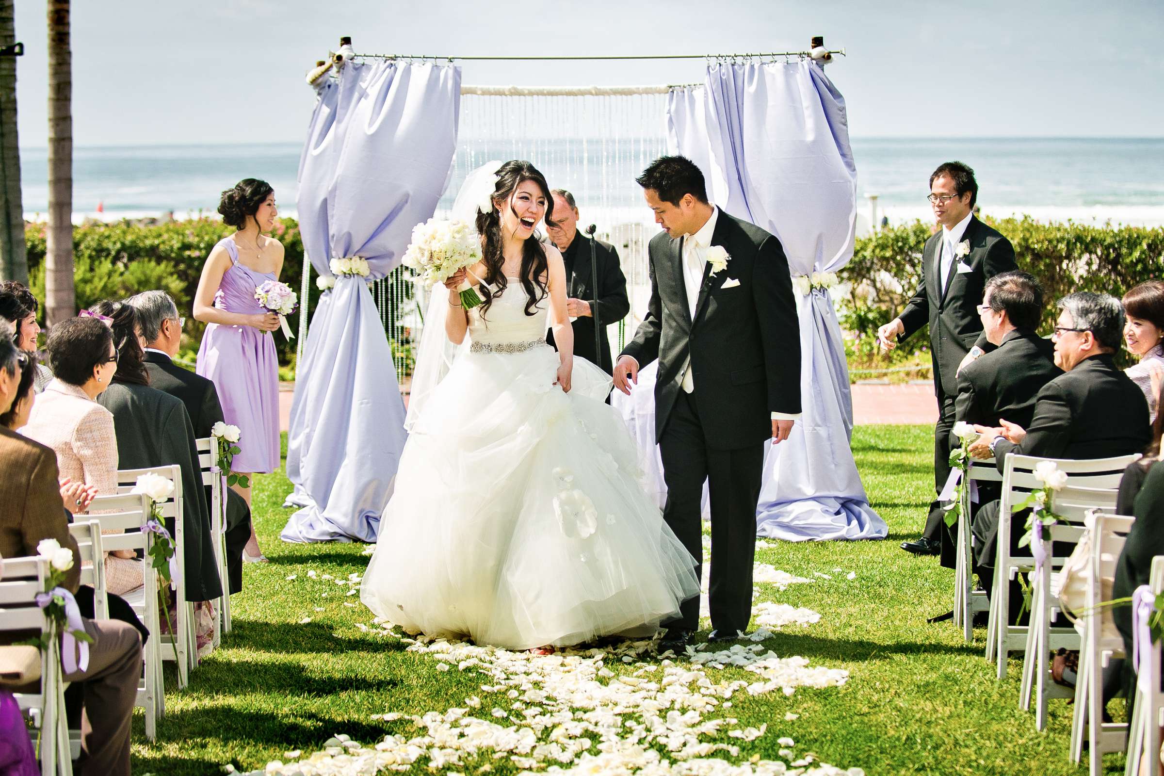 Hotel Del Coronado Wedding coordinated by Bliss Events, Christina and Larry Wedding Photo #205815 by True Photography